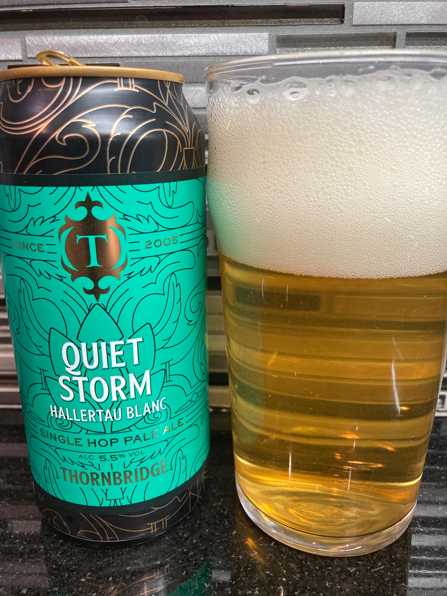 Quiet Storm - Hallertau Blanc, England