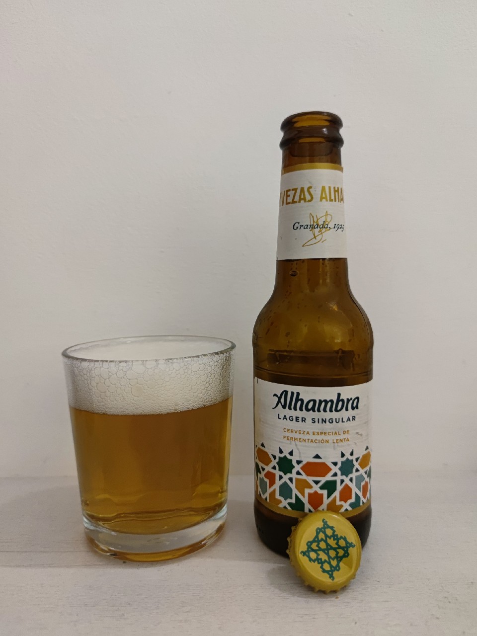 Alhambra Lager Singular, Spain
