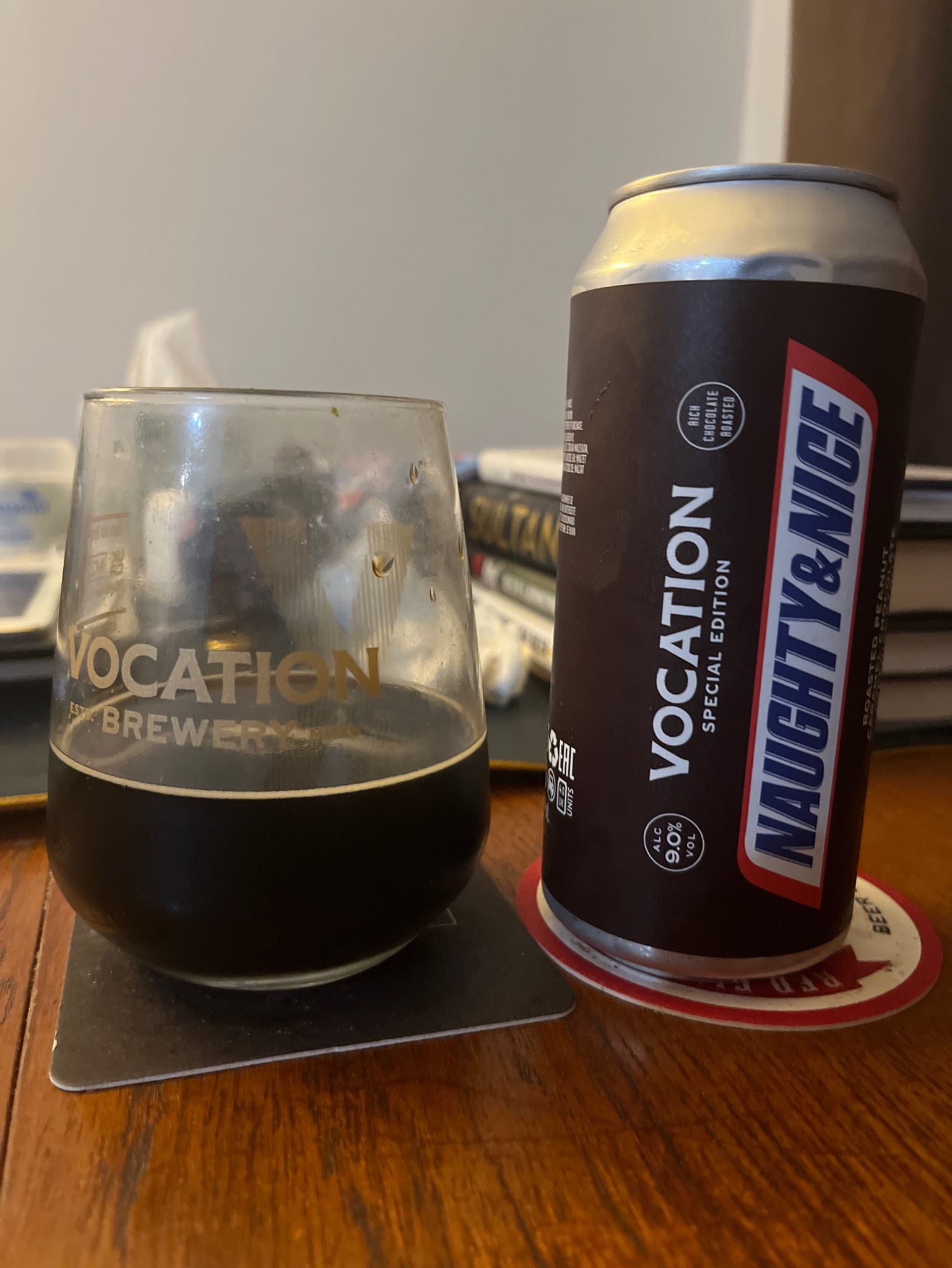 Naughty & Nice - Roasted Peanut, Caramel and Chocolate Imperial Stout, England