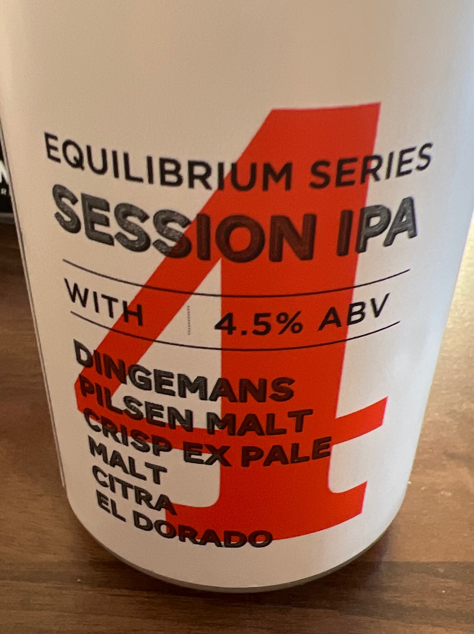Equilibrium Series 4 Session IPA, Northern Ireland