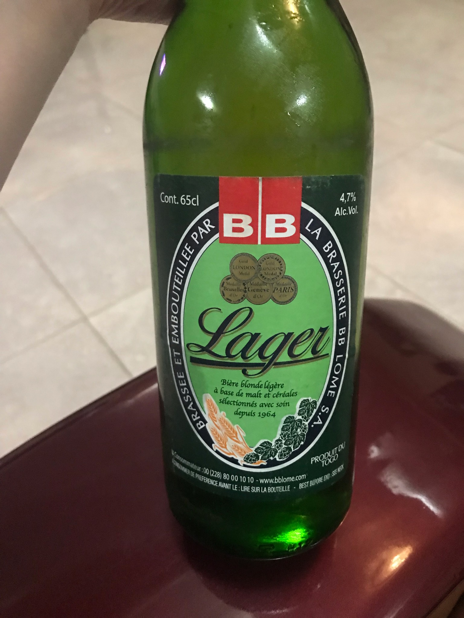 BB Lager, Togo