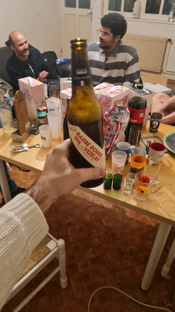 Barbe Rouge IPA de Vézelay, France