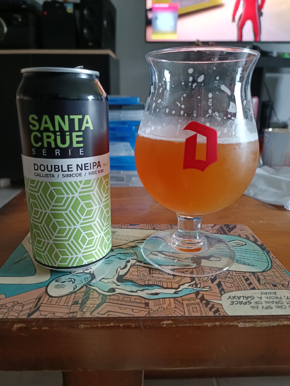 Santa Cruz Serie Double NEIPA No.3 Callista/Simcoe/HBC 630, France