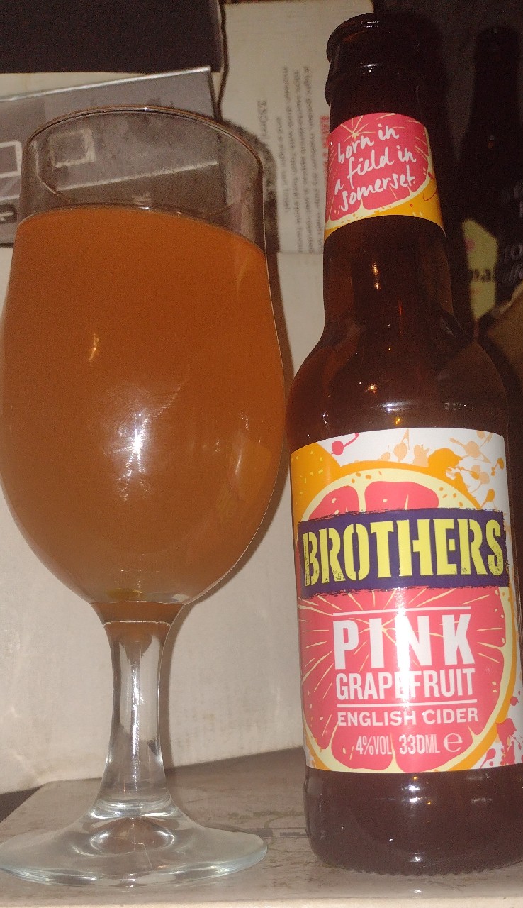 Pink Grapefruit English Cider, England