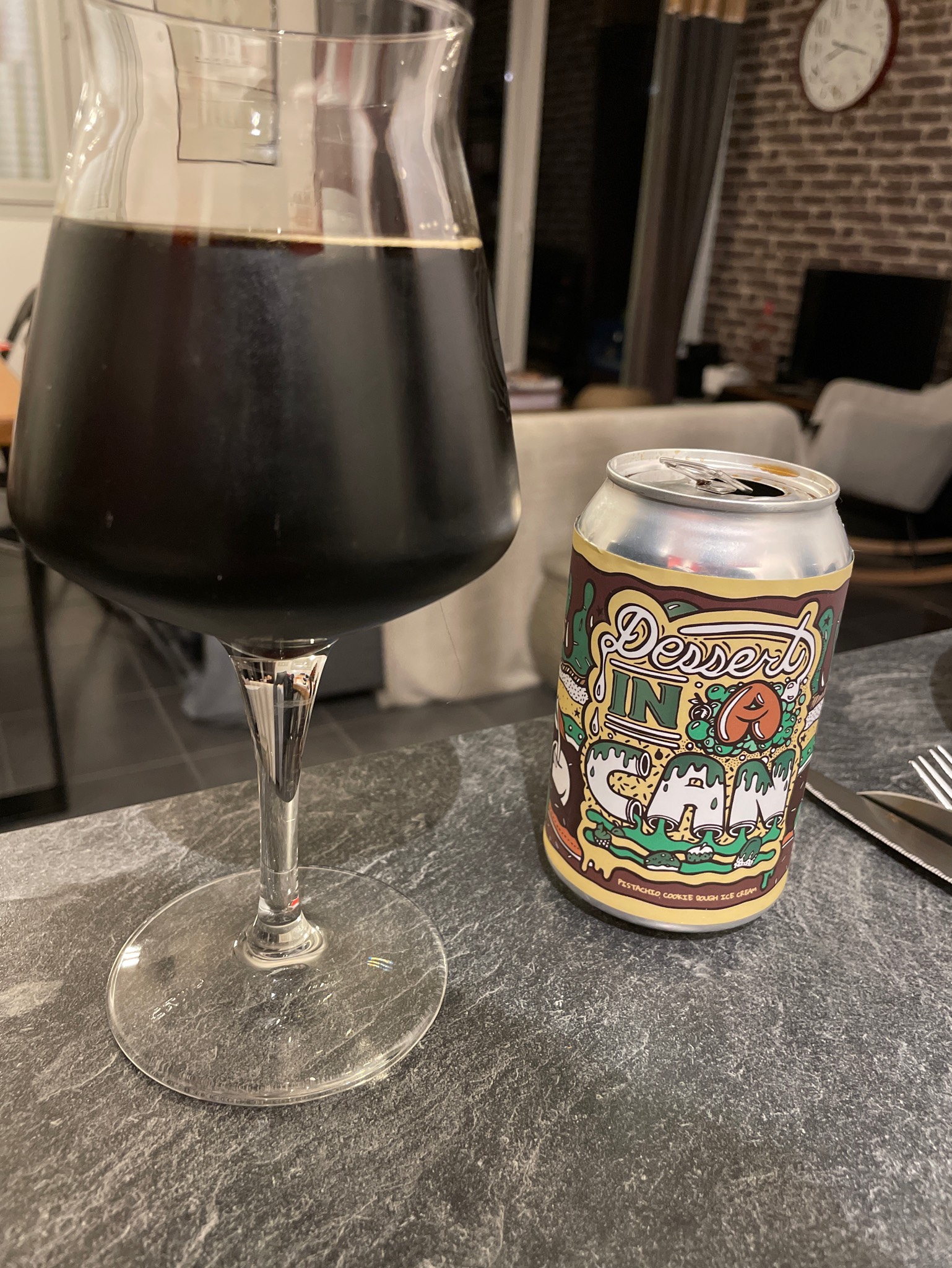 Dessert In A Can - Pistachio Cookie Dough Ice Cream, Norway