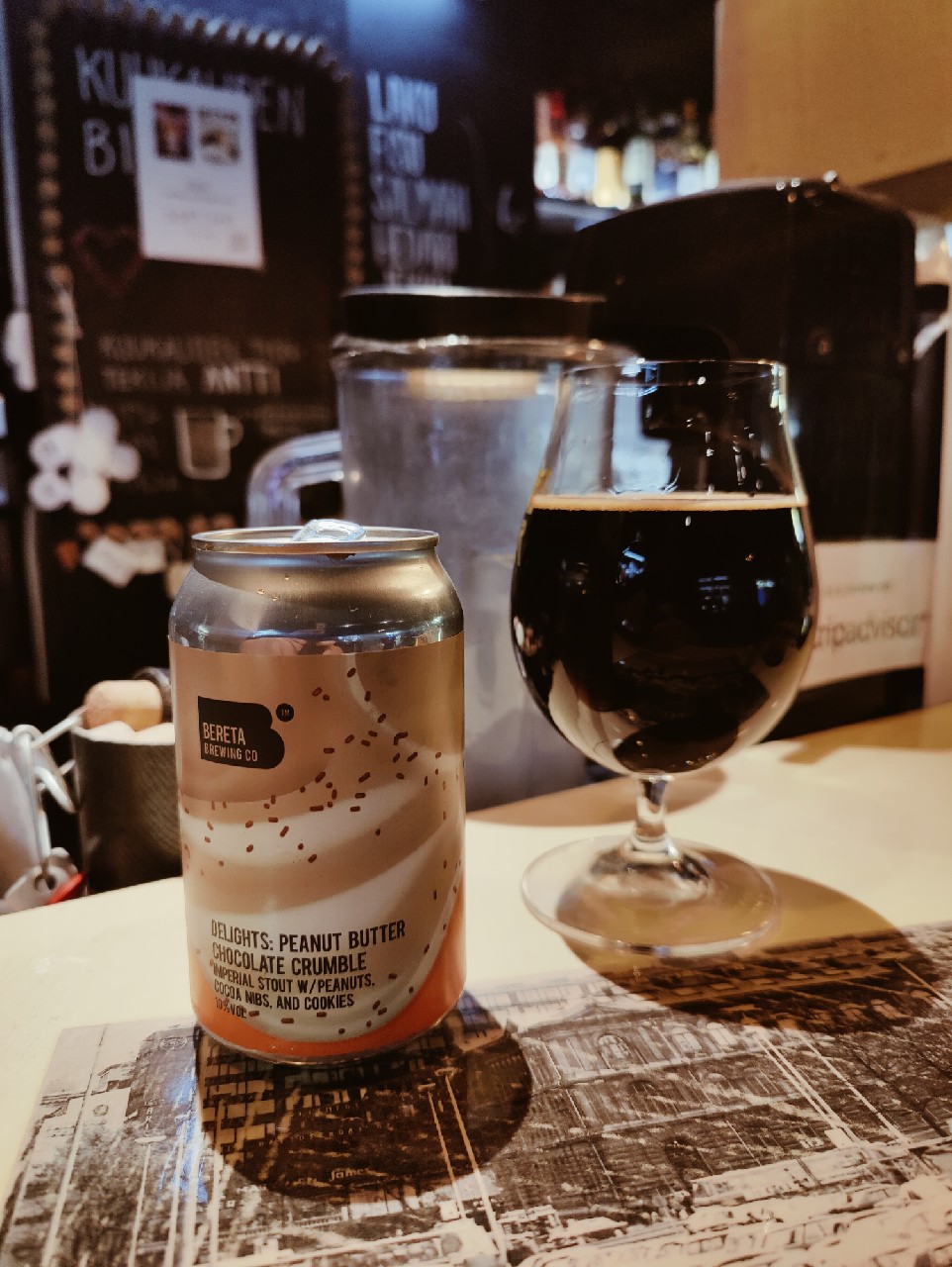 Delights: Peanut Butter Chocolate Crumble, Romania