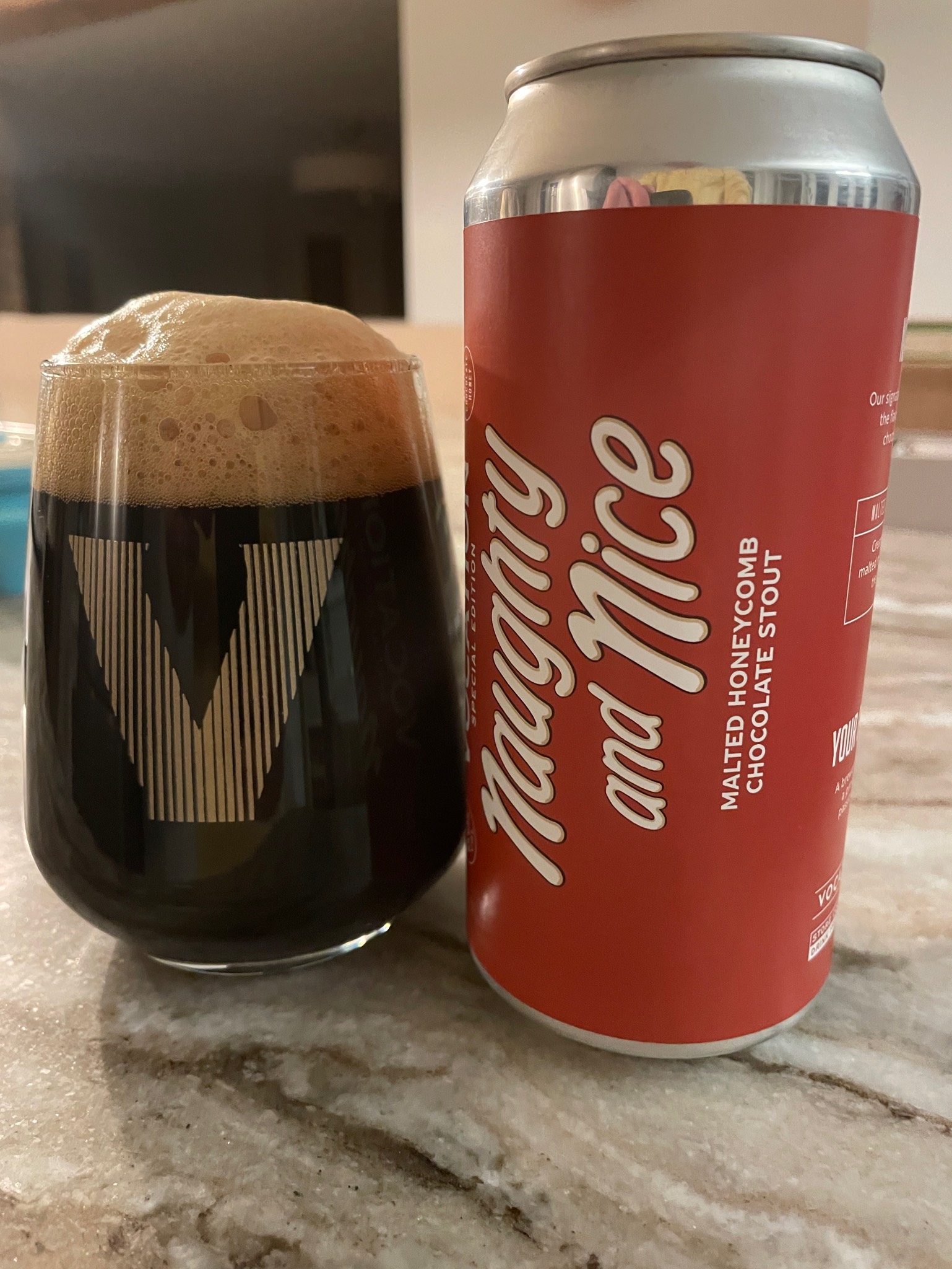 Naughty & Nice: Malted Honeycomb Chocolate Stout, England