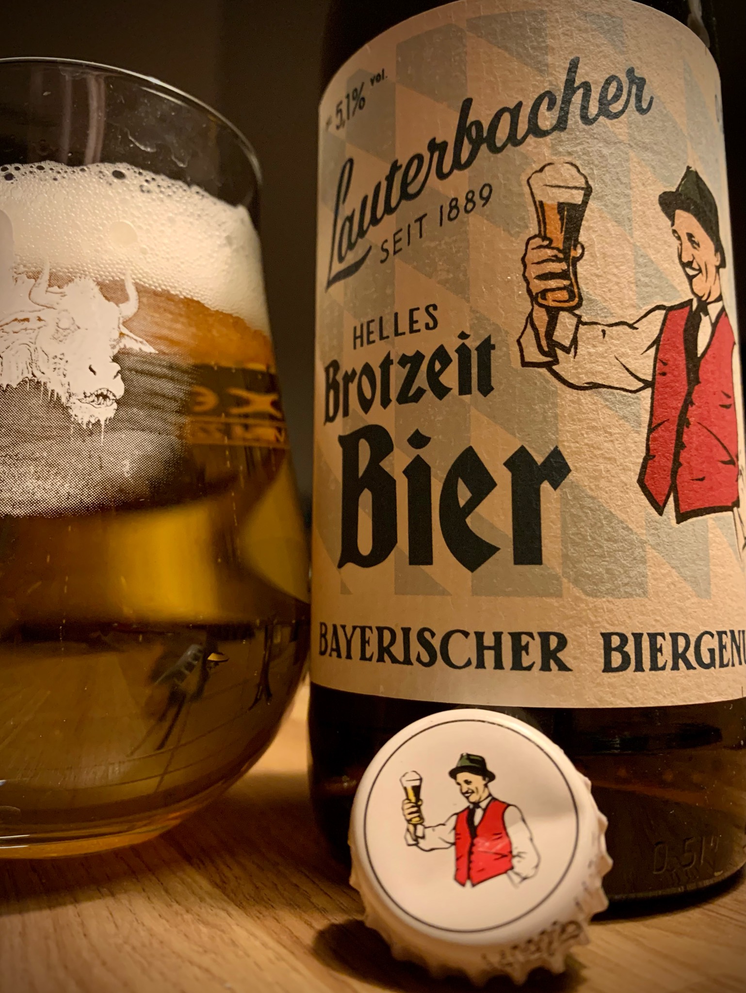 Lauterbacher Helles Brotzeit Bier, Germany