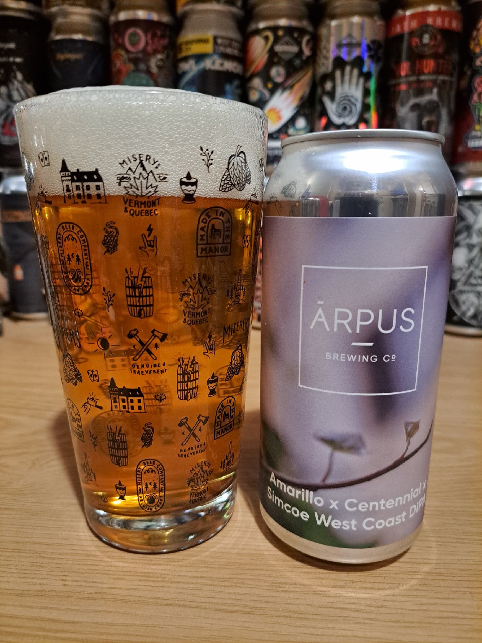 Amarillo x Centennial X x Simcoe West Coast DIPA, Latvia