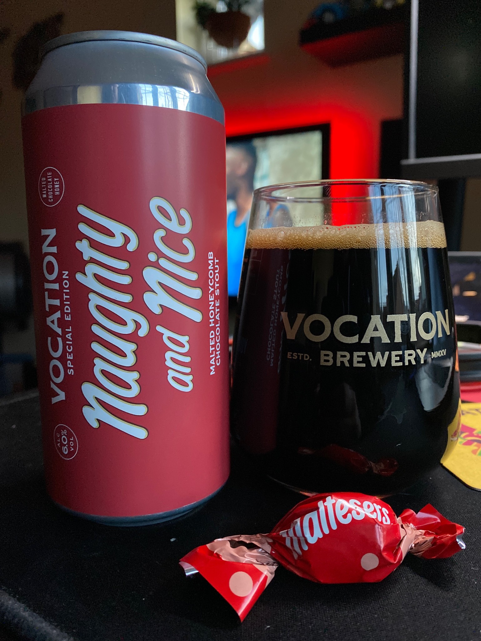 Naughty & Nice: Malted Honeycomb Chocolate Stout, England