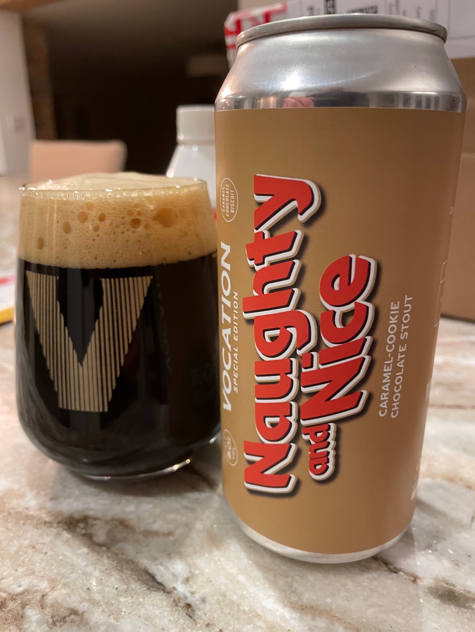 Naughty & Nice: Caramel Cookie Chocolate Stout, England