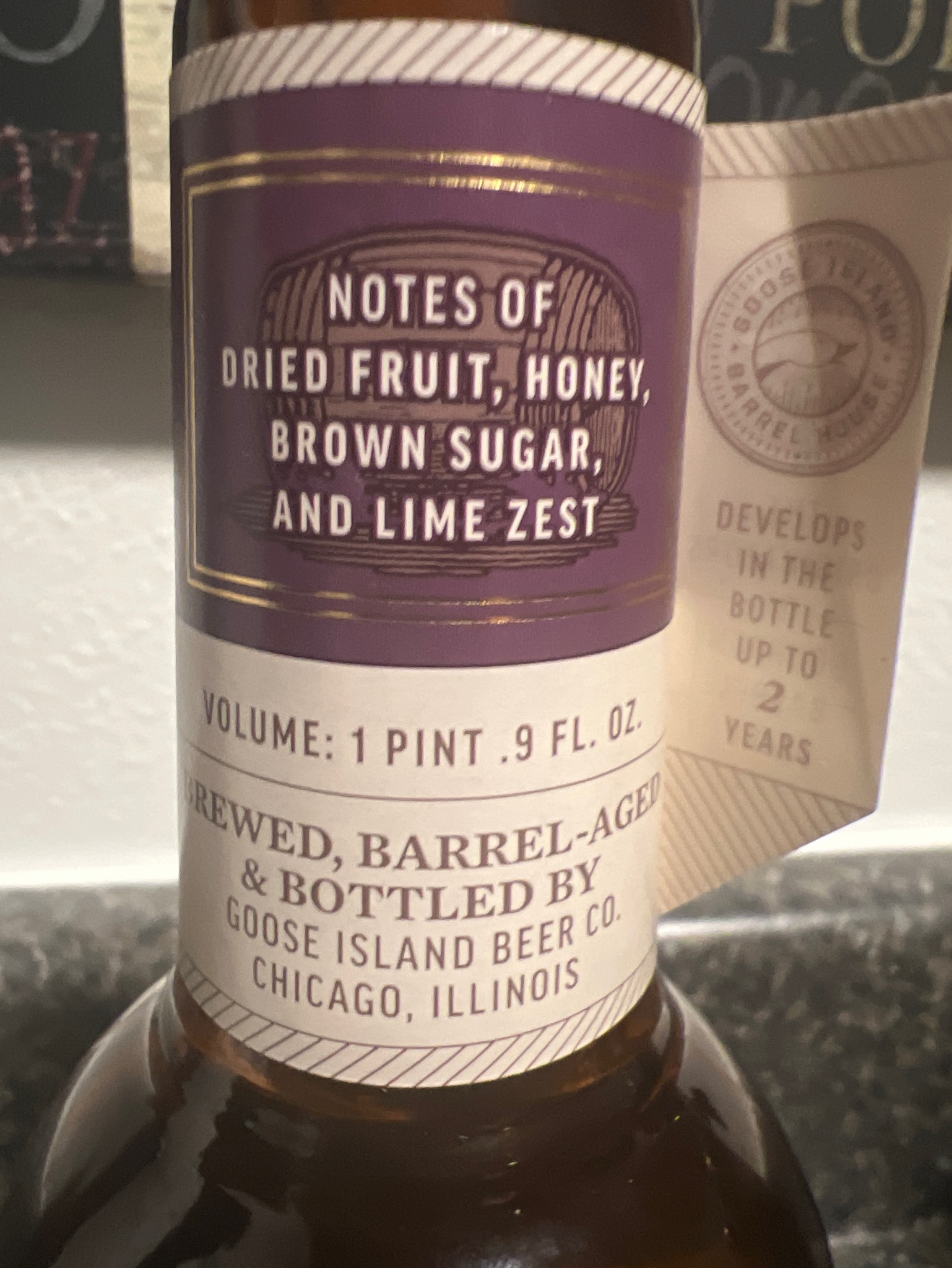 Bourbon County Brand Sir Isaac's Stout 2022, United States