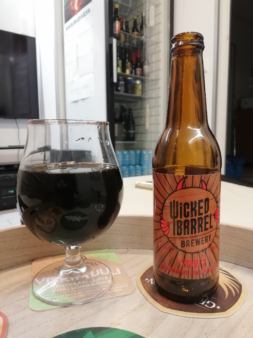 Black Wax Staves, Wicked Barrel