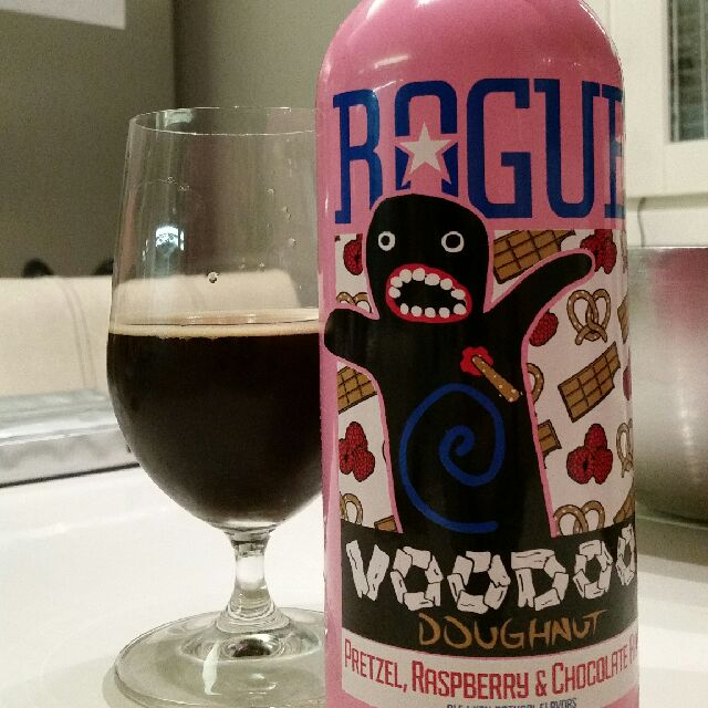Voodoo Doughnut Pretzel, Raspberry & Chocolate Ale, United States