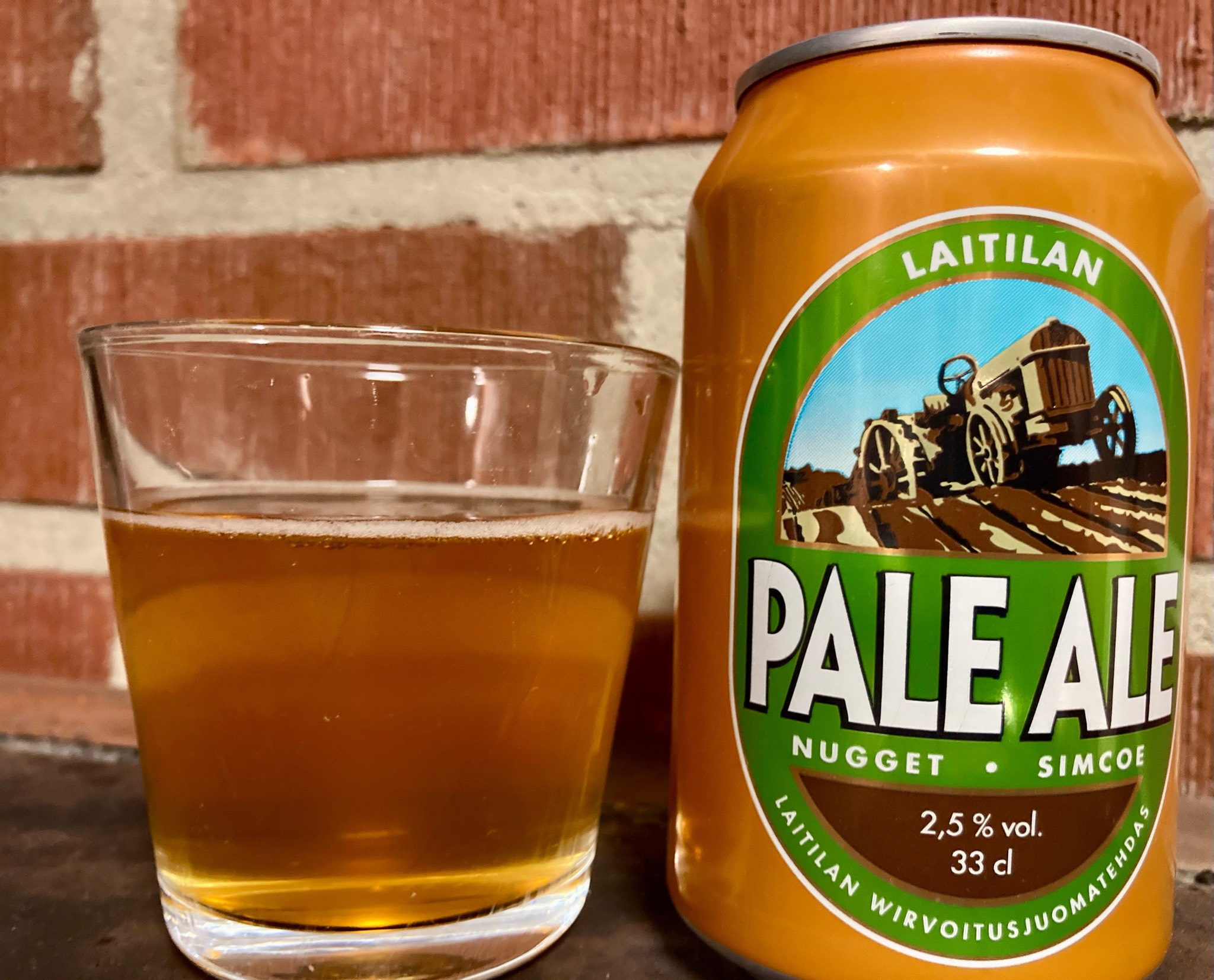 Laitilan Pale Ale Nugget & Simcoe, Finland