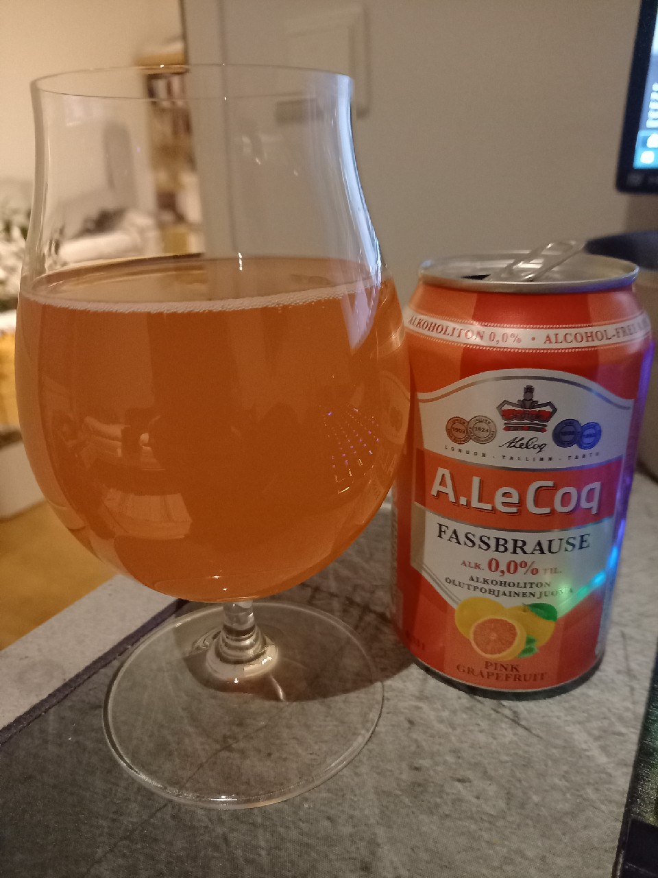 Fassbrause Pink Grapefruit / Greibimahl Alkoholivaba, Estonia