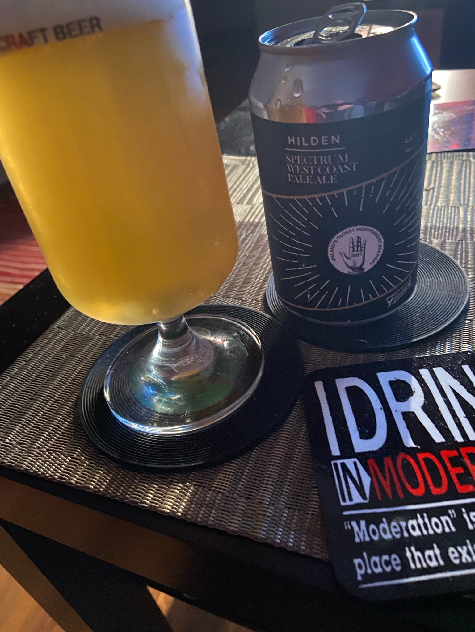 Spectrum west coast pale ale, Northern Ireland