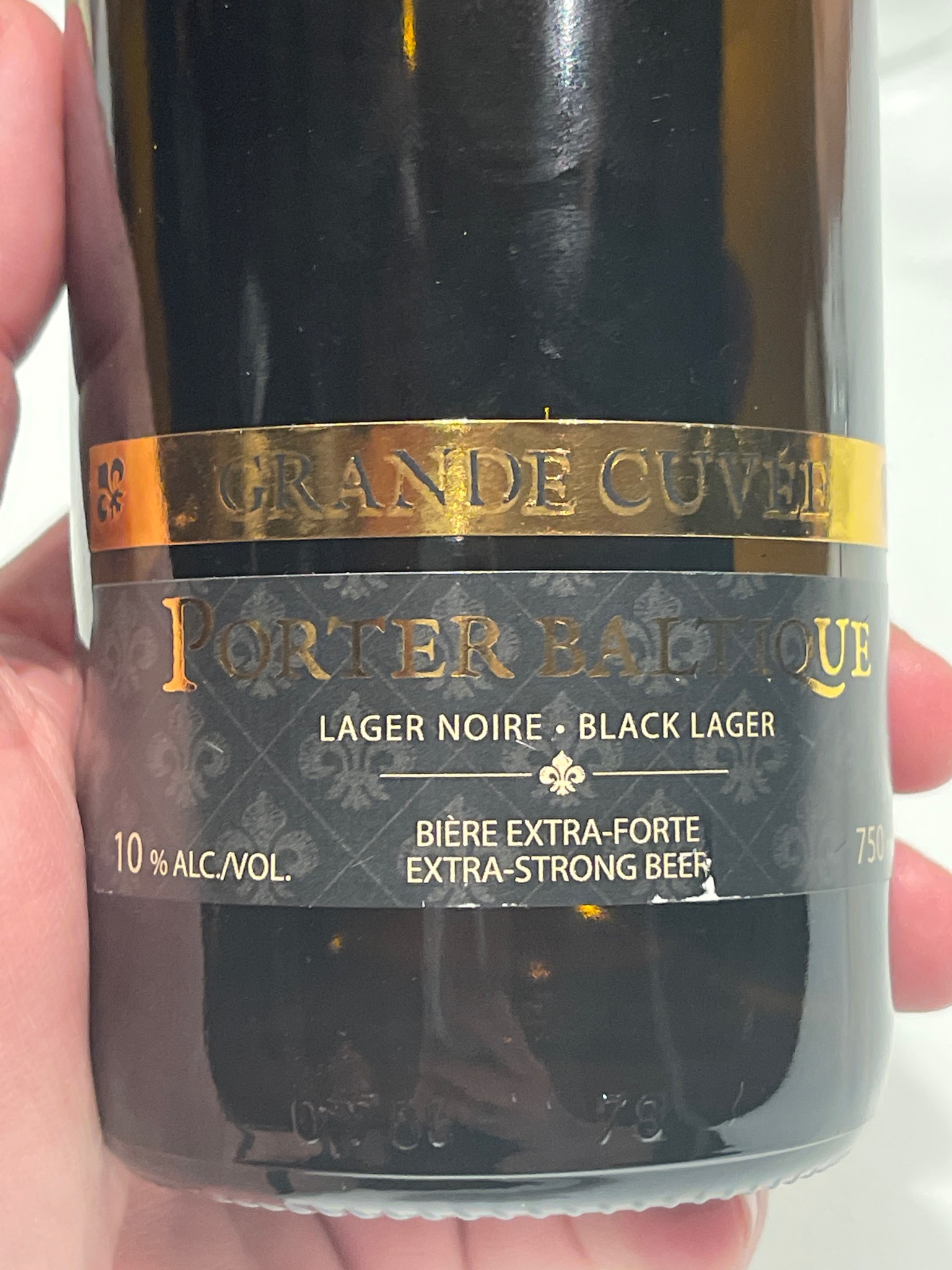 Grande Cuvée Porter Baltique, Canada