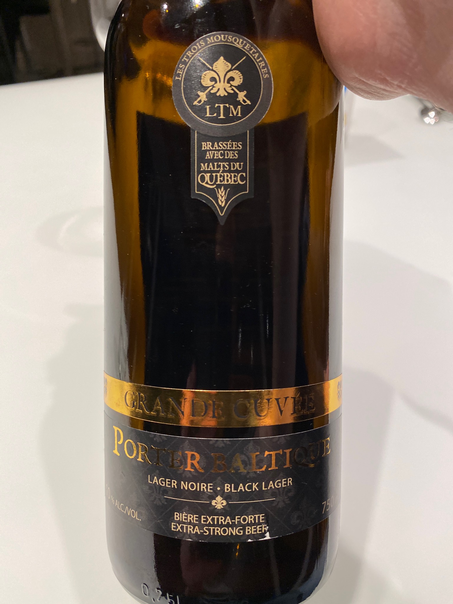 Grande Cuvée Porter Baltique, Canada