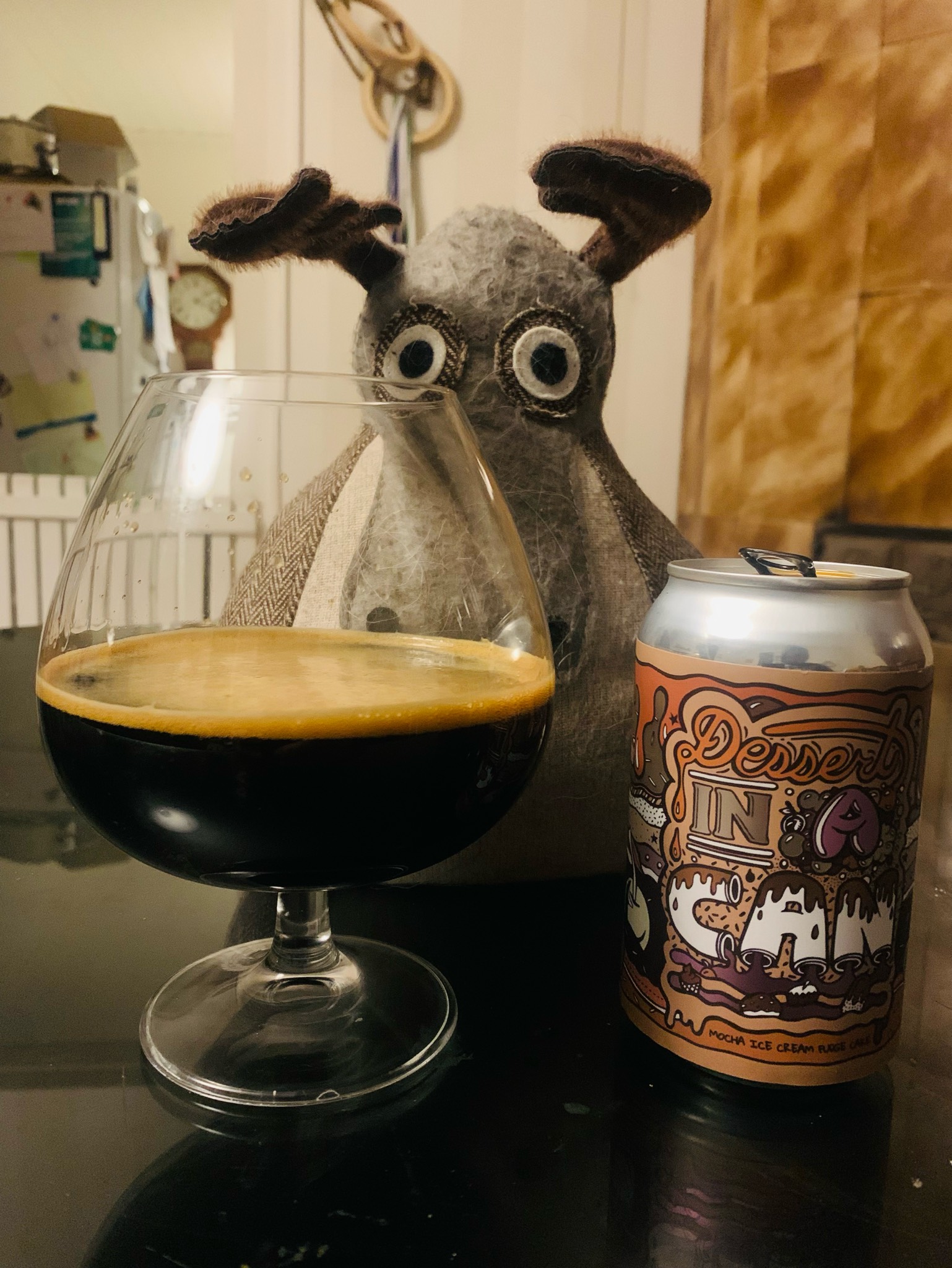 Dessert In A Can - Mocha Ice Cream Fudge Cake, Norway