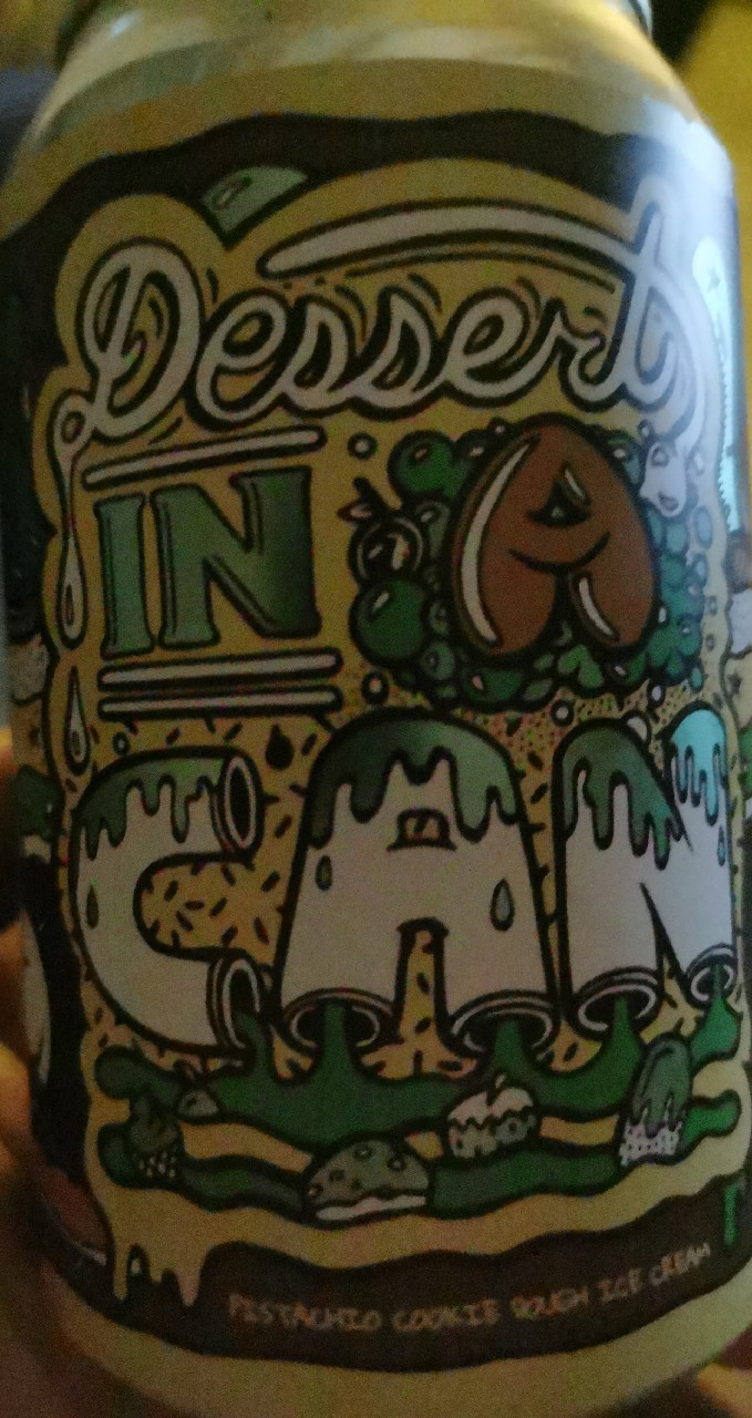 Dessert In A Can - Pistachio Cookie Dough Ice Cream, Norway