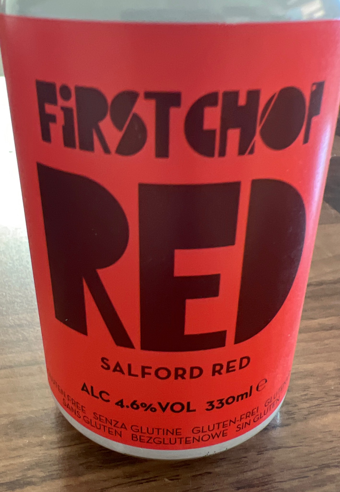 First Chop RED, England