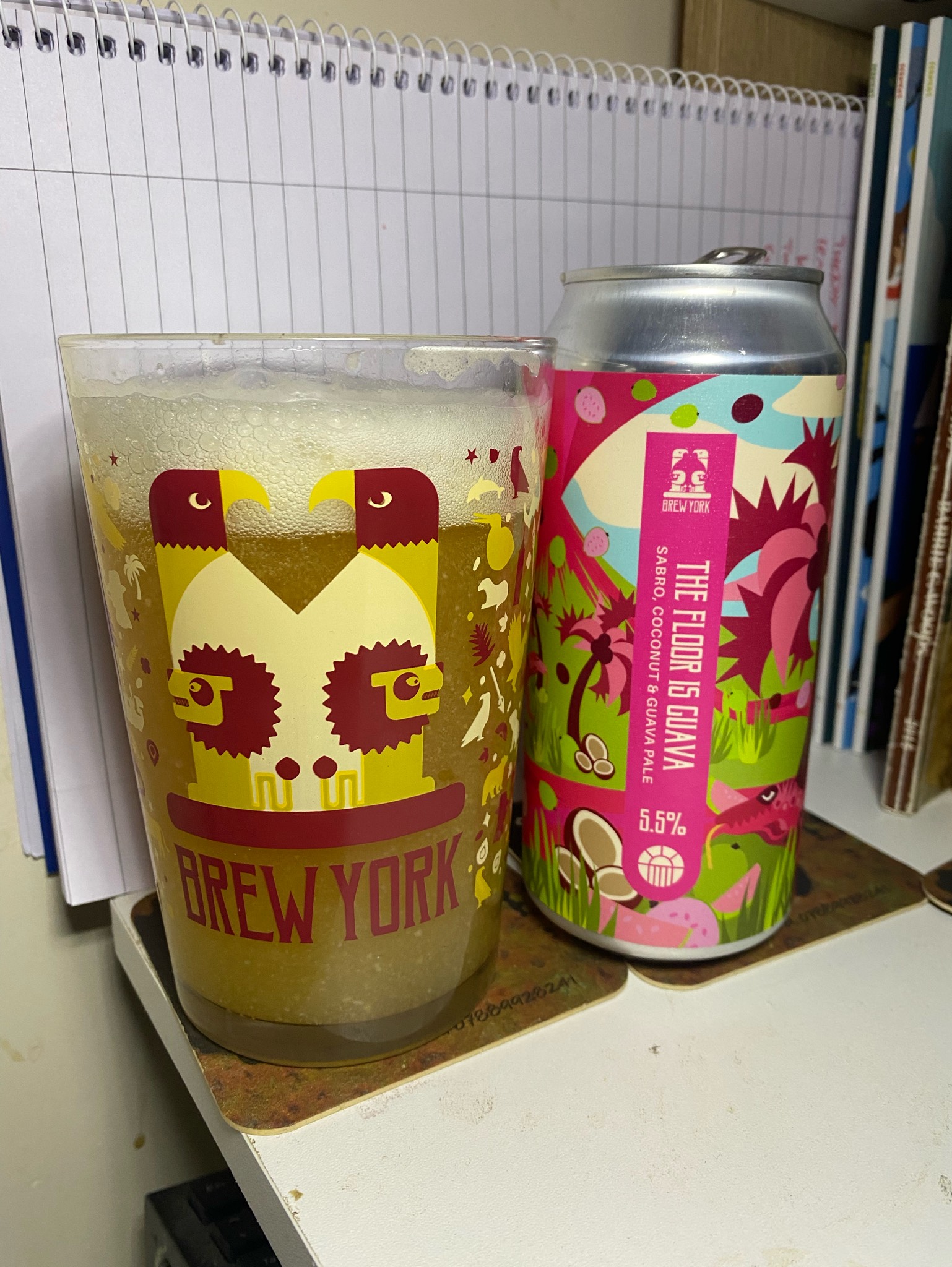 the floor is guava, England