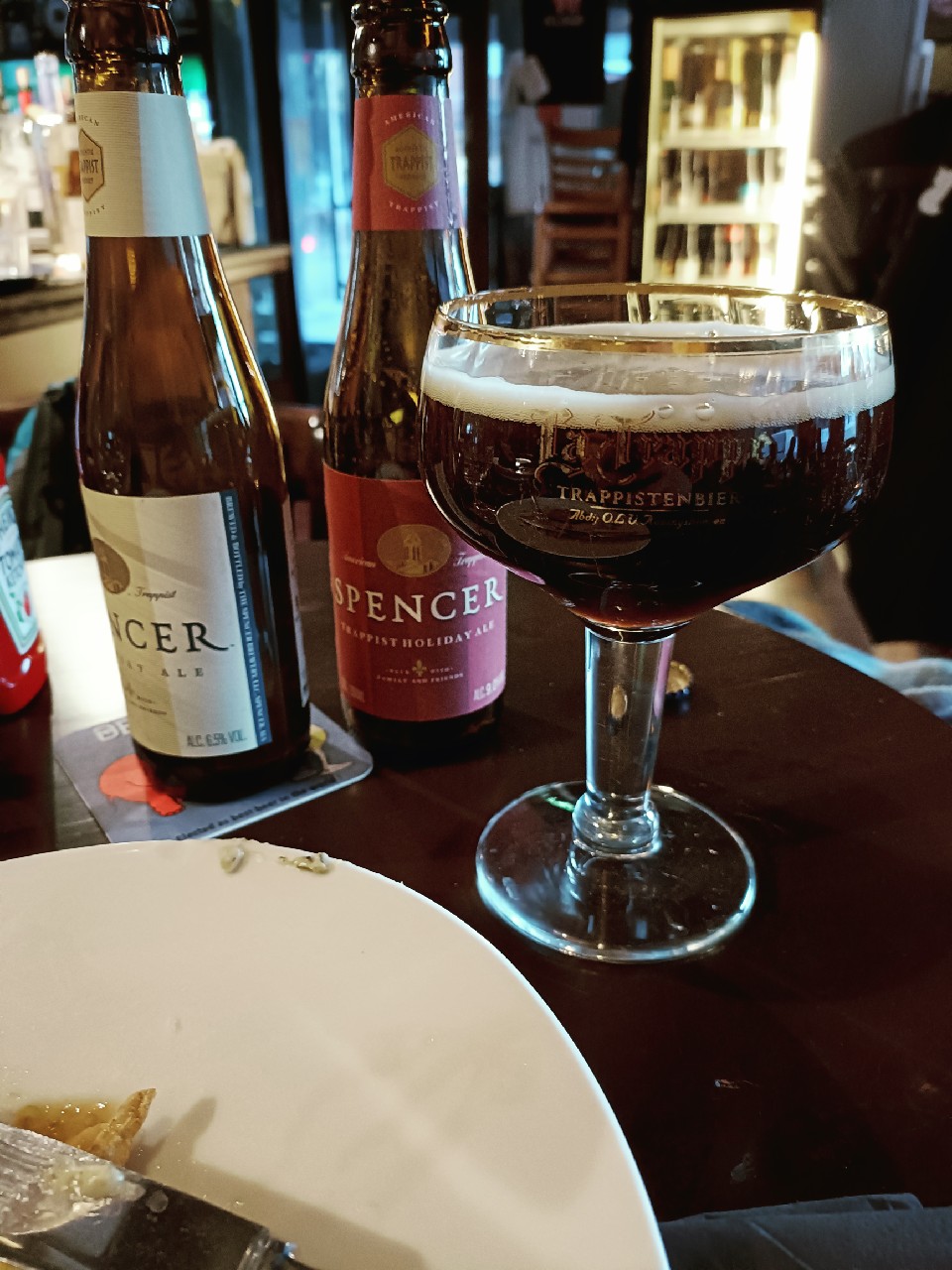 Spencer Trappist Holiday Ale, United States