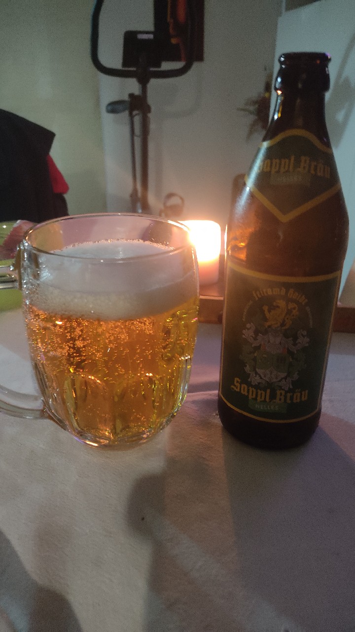 Sappl Bräu Helles "Feiramd Hoibe", Germany