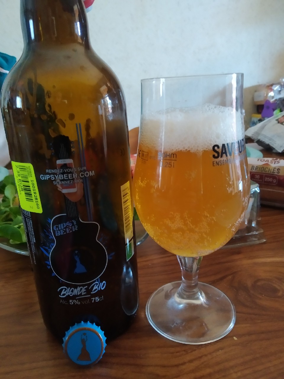 Gipsy Beer Blonde Bio, France