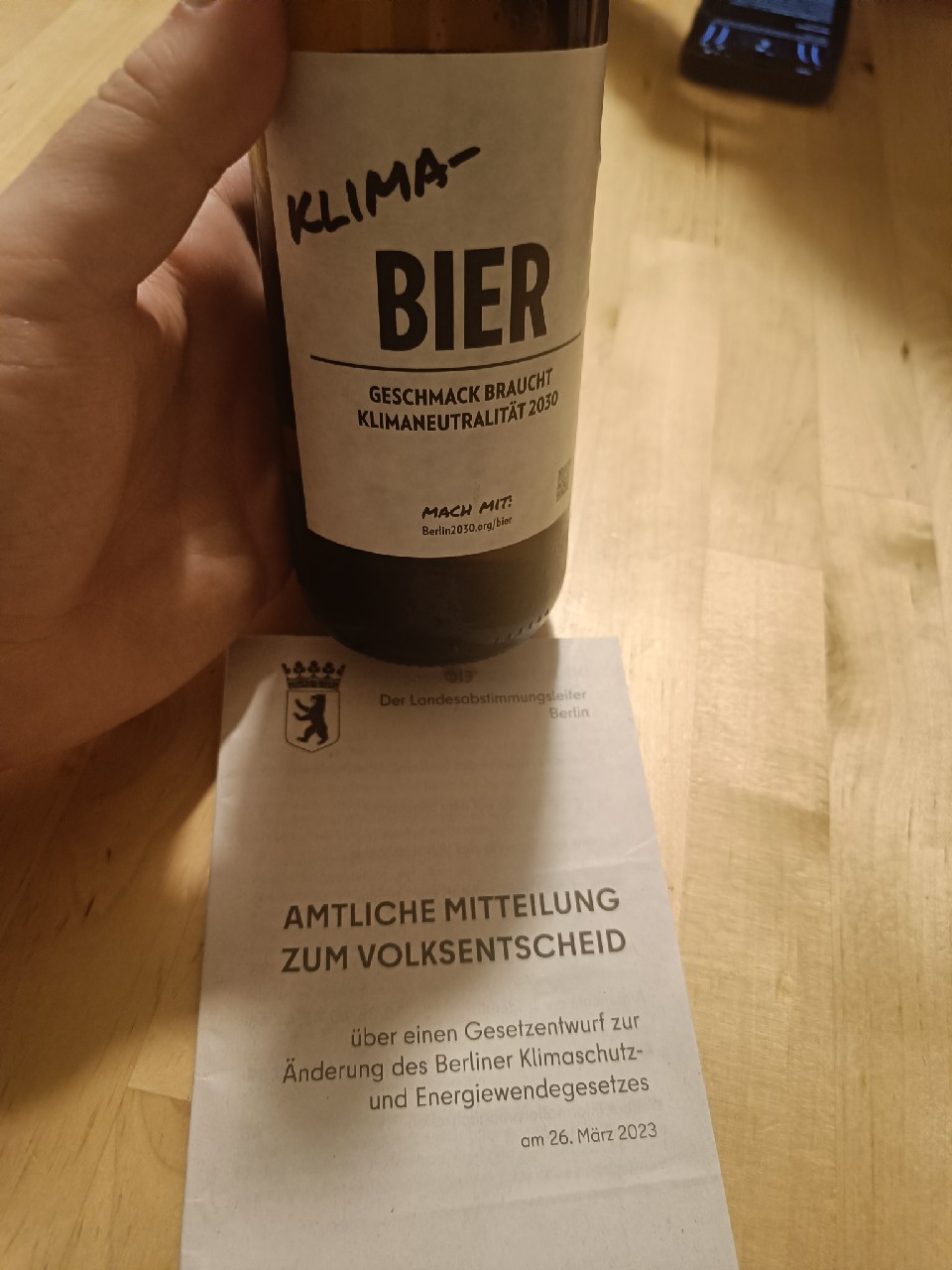 Klima-Bier, Germany
