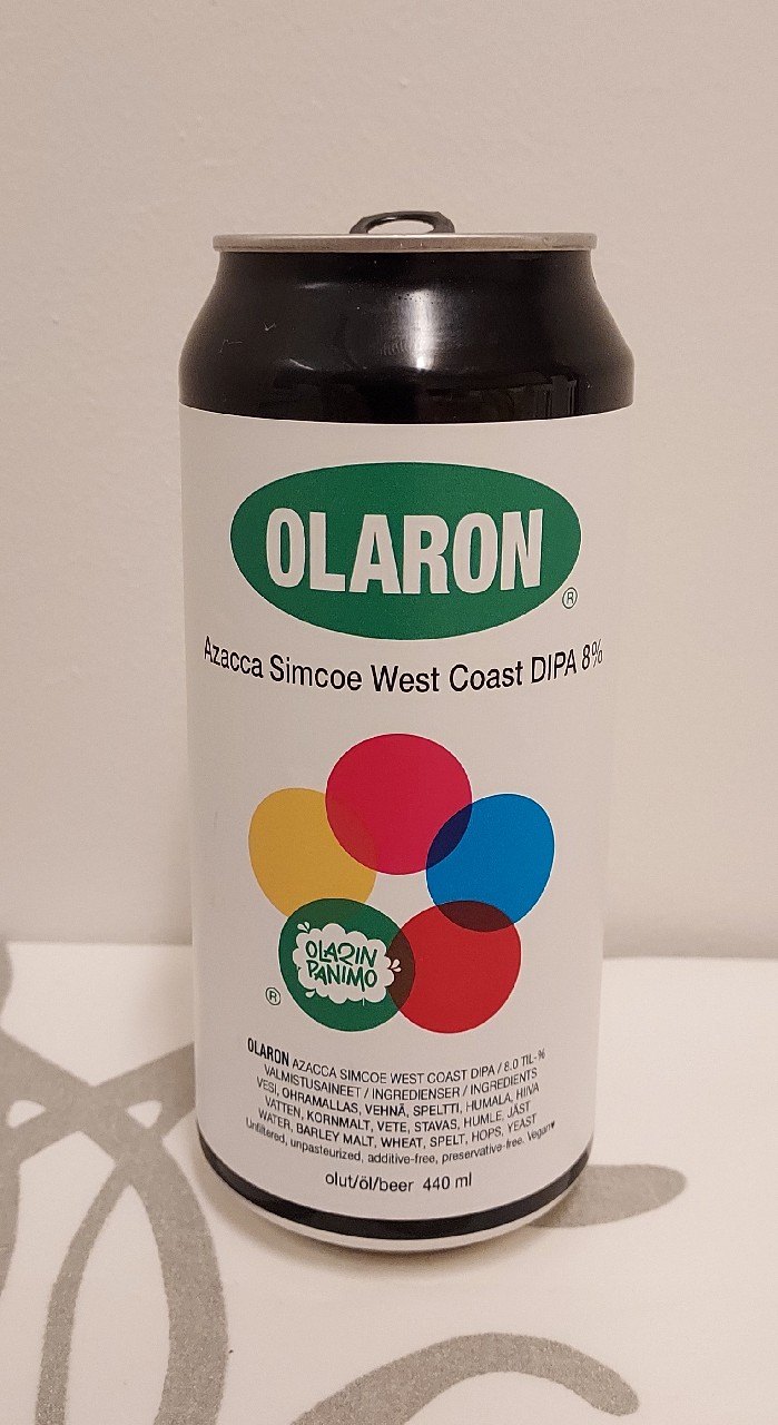 Olaron Azacca Simcoe West Coast DIPA, Finland