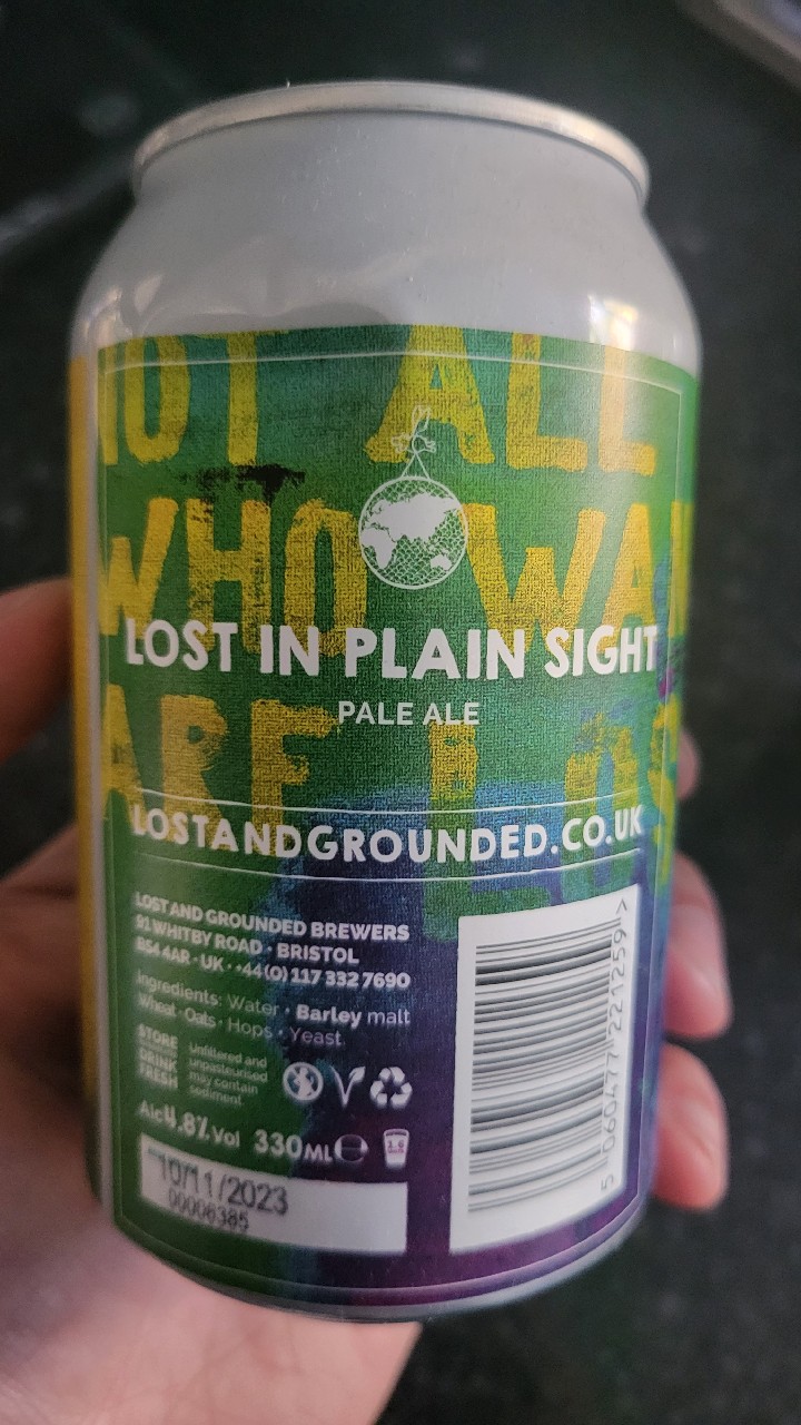 Lost In Plain Sight, England