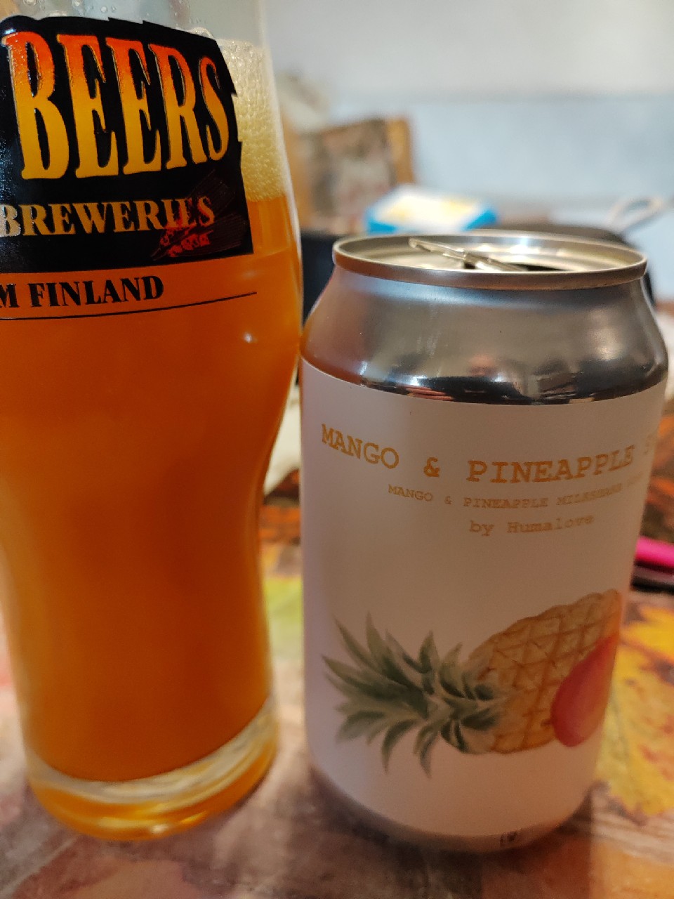 Mango & Pineapple Shake, Finland