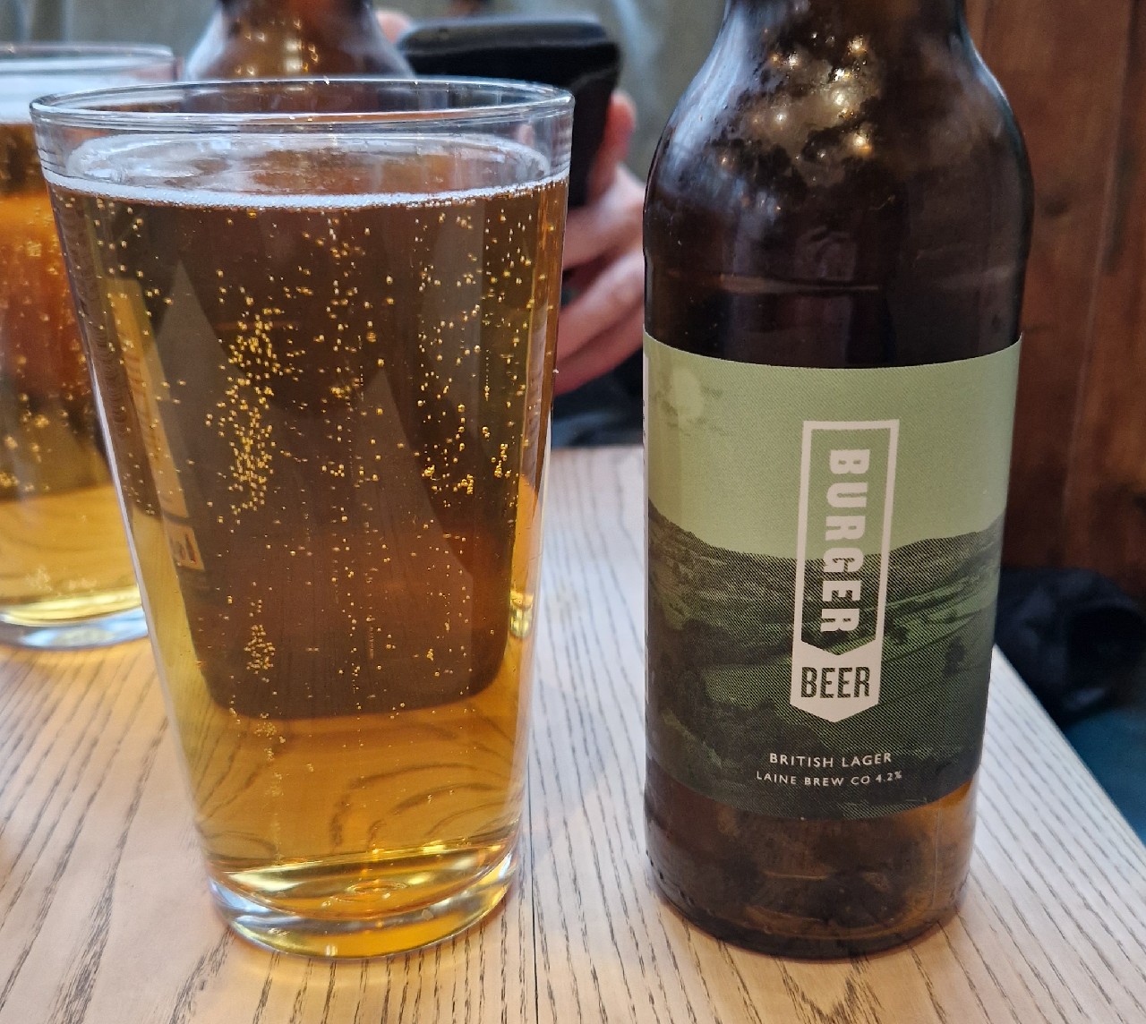 Burger Beer, England