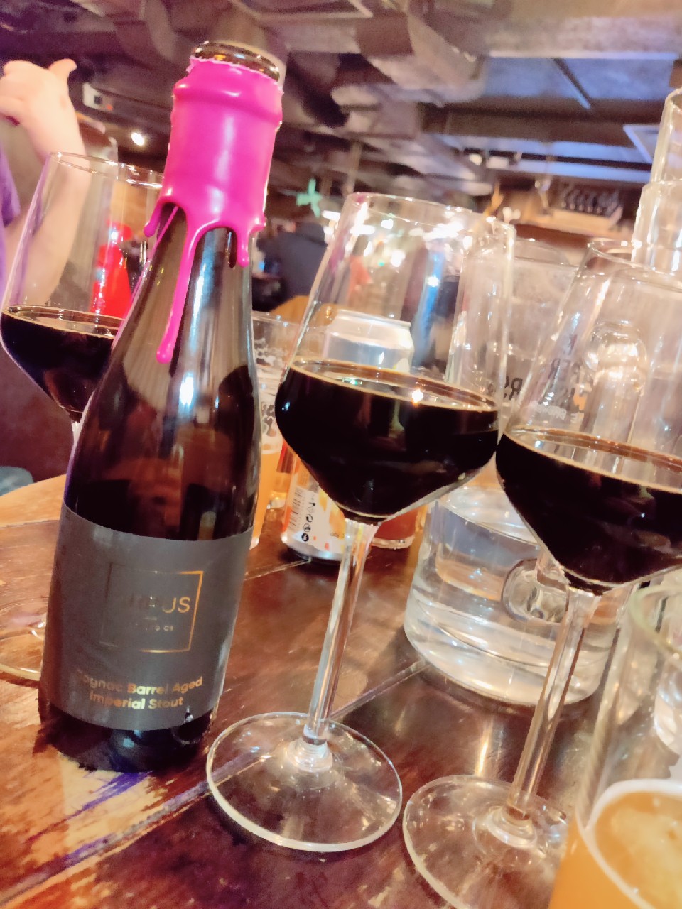 Cognac Barrel Aged Imperial Stout, Latvia