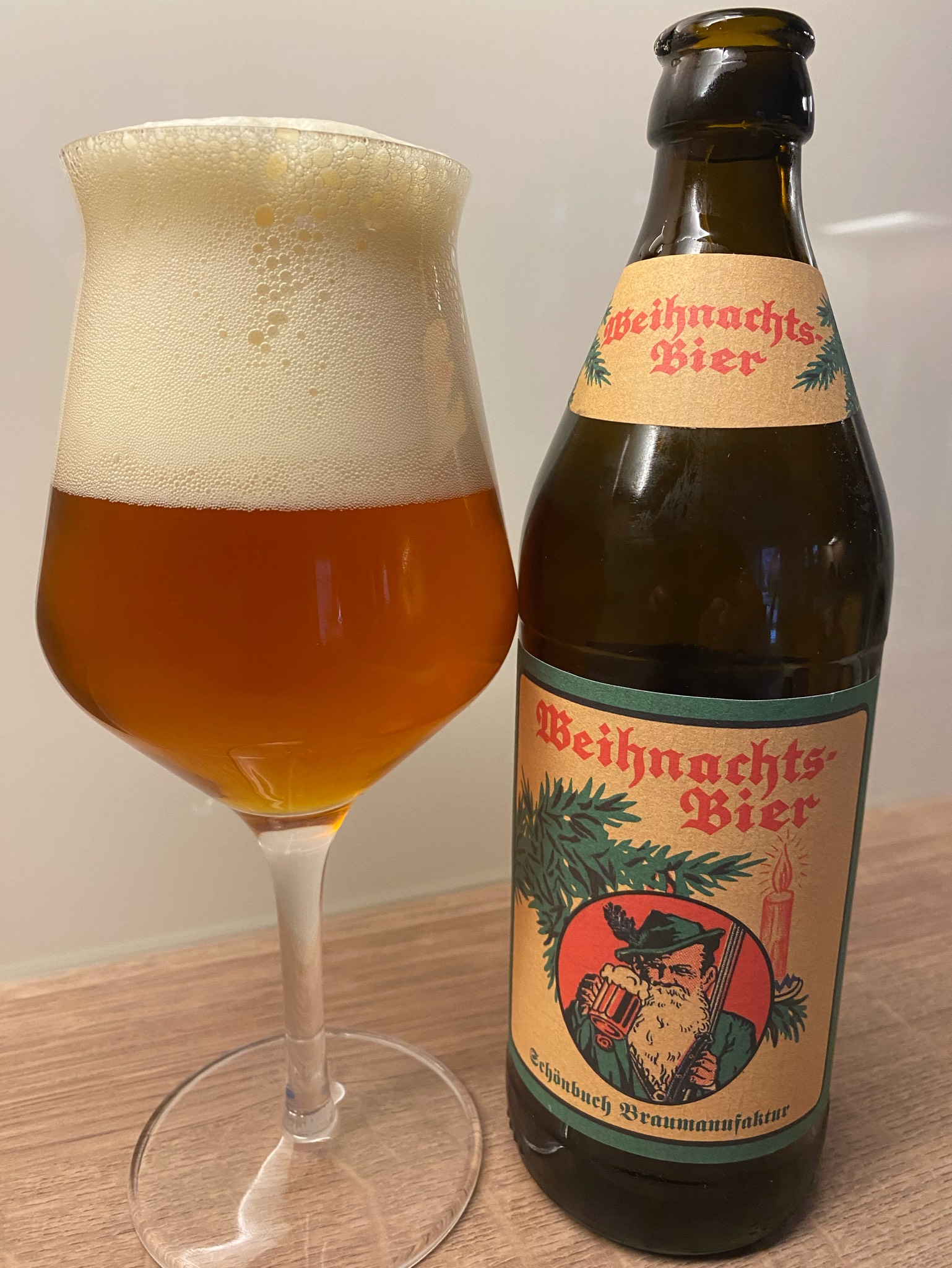 Weihnachtsbier Schönbuch Braumanufaktur, Germany
