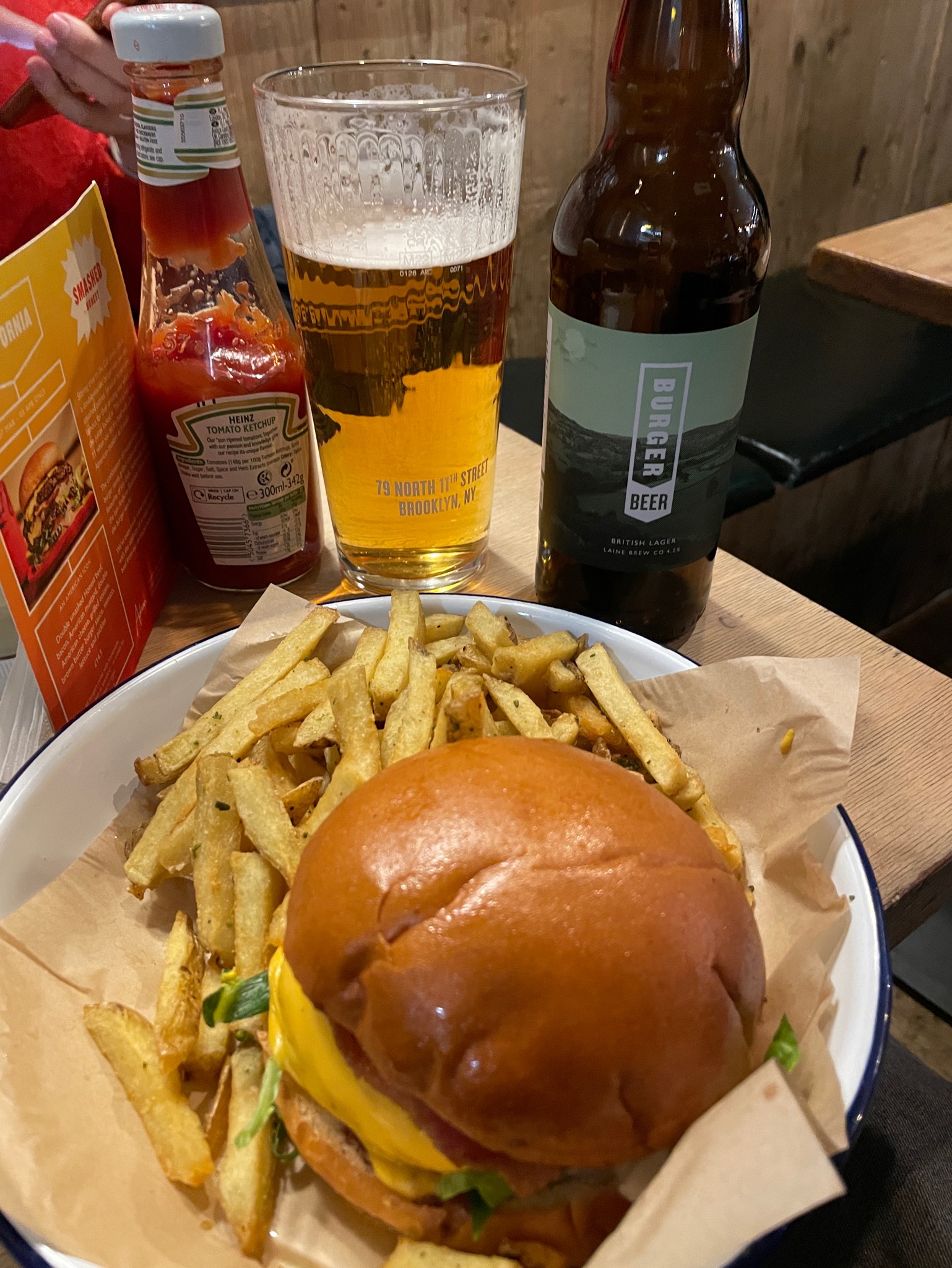 Burger Beer, England