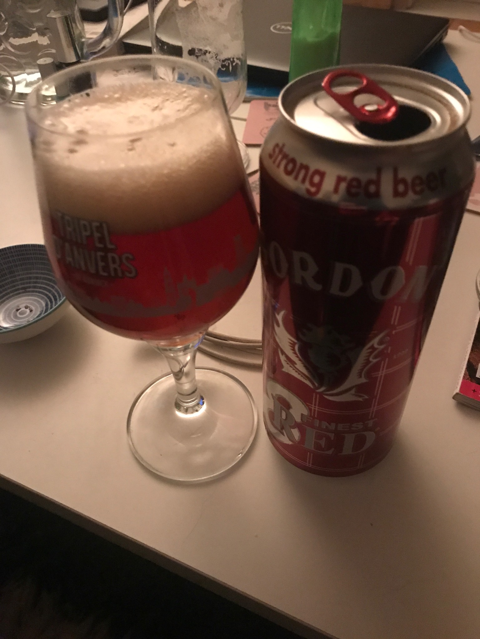 Gordon Finest Red, Belgium