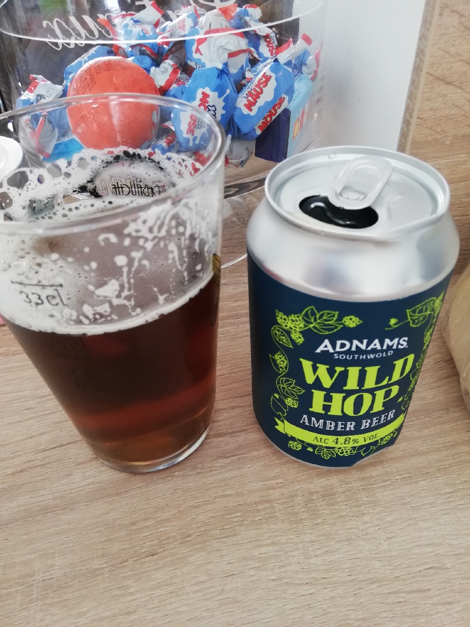 adnams wild hop amber, England