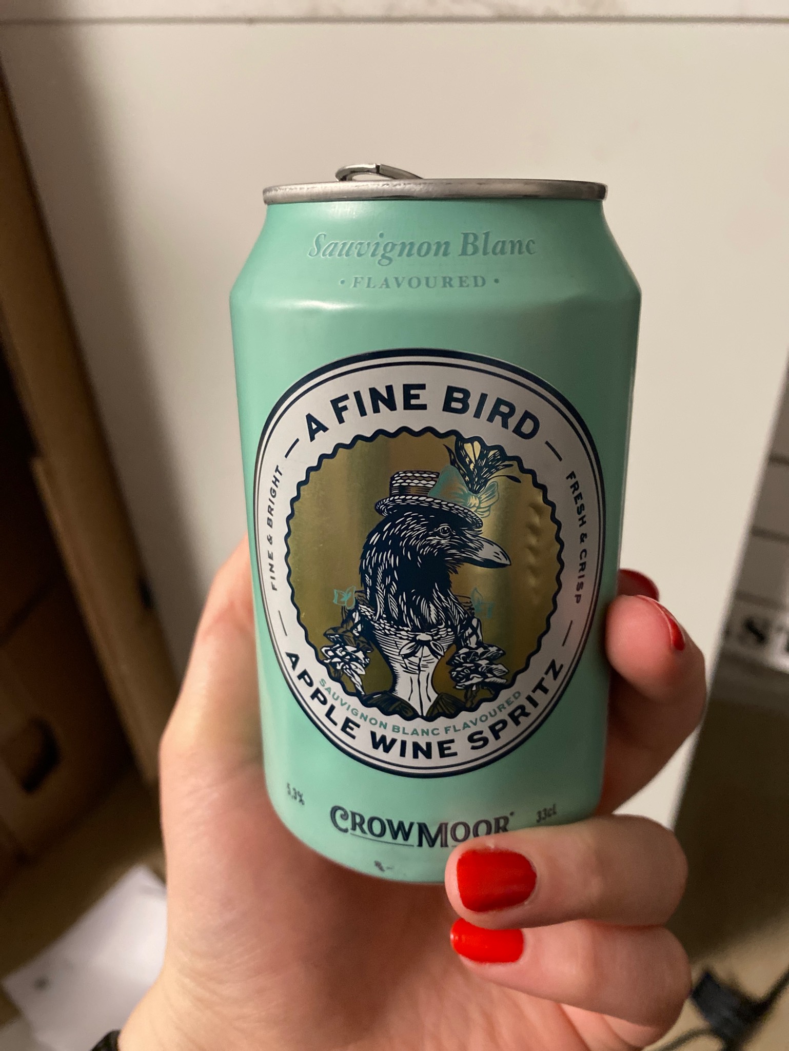 Crowmoor Apple Wine Spritz Sauvignon Blanc, Finland