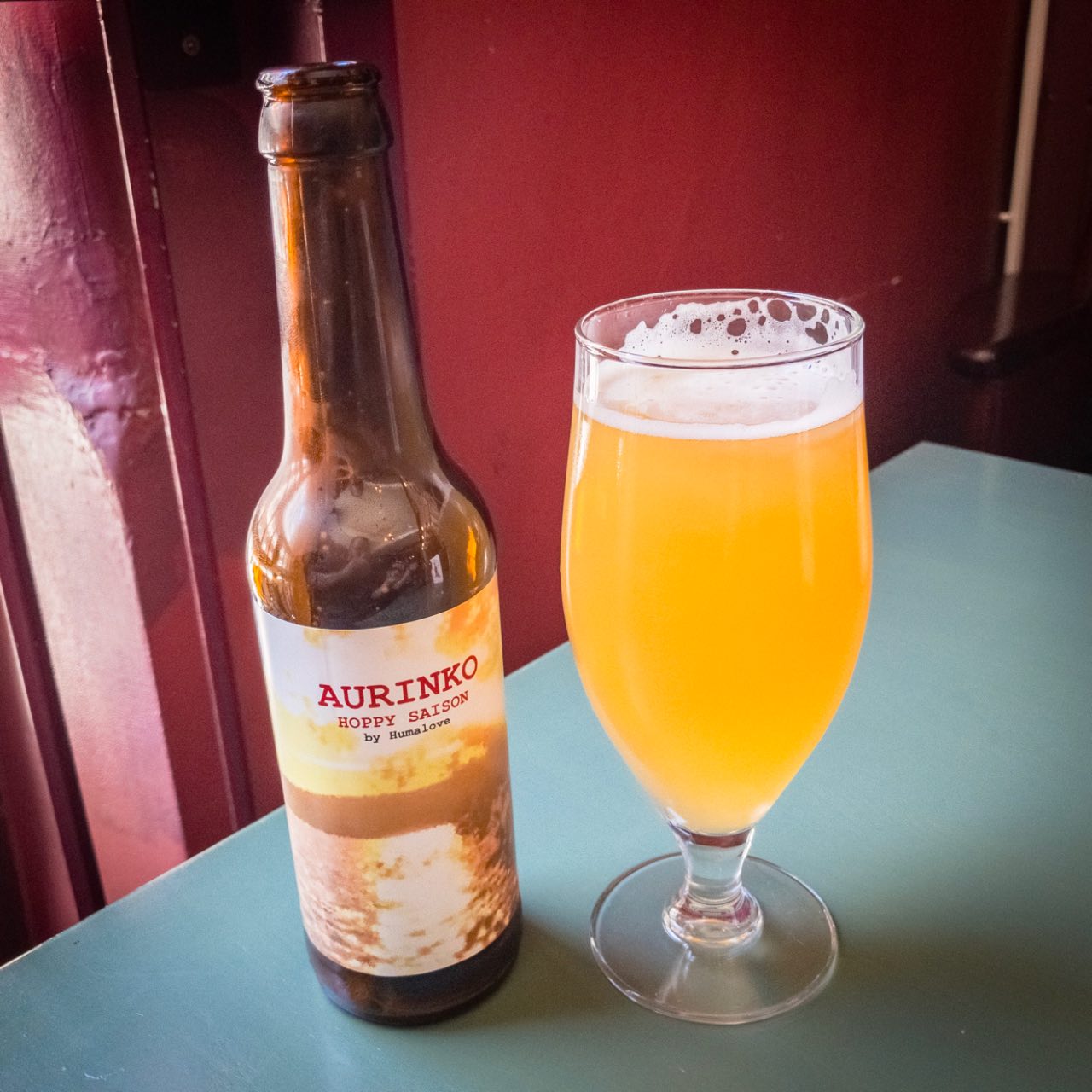 Aurinko Hoppy Saison, Finland