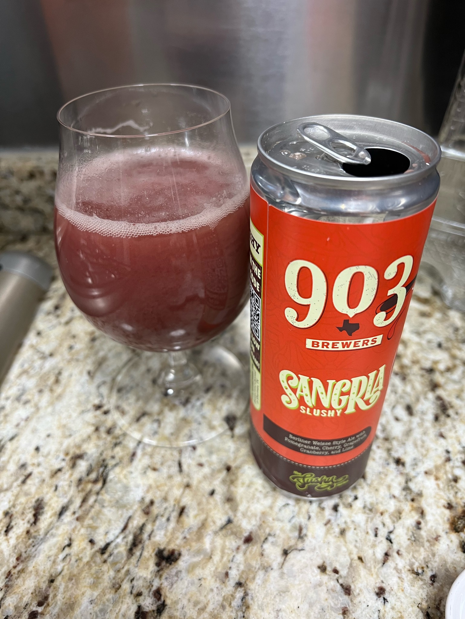 Sangria slushy, United States