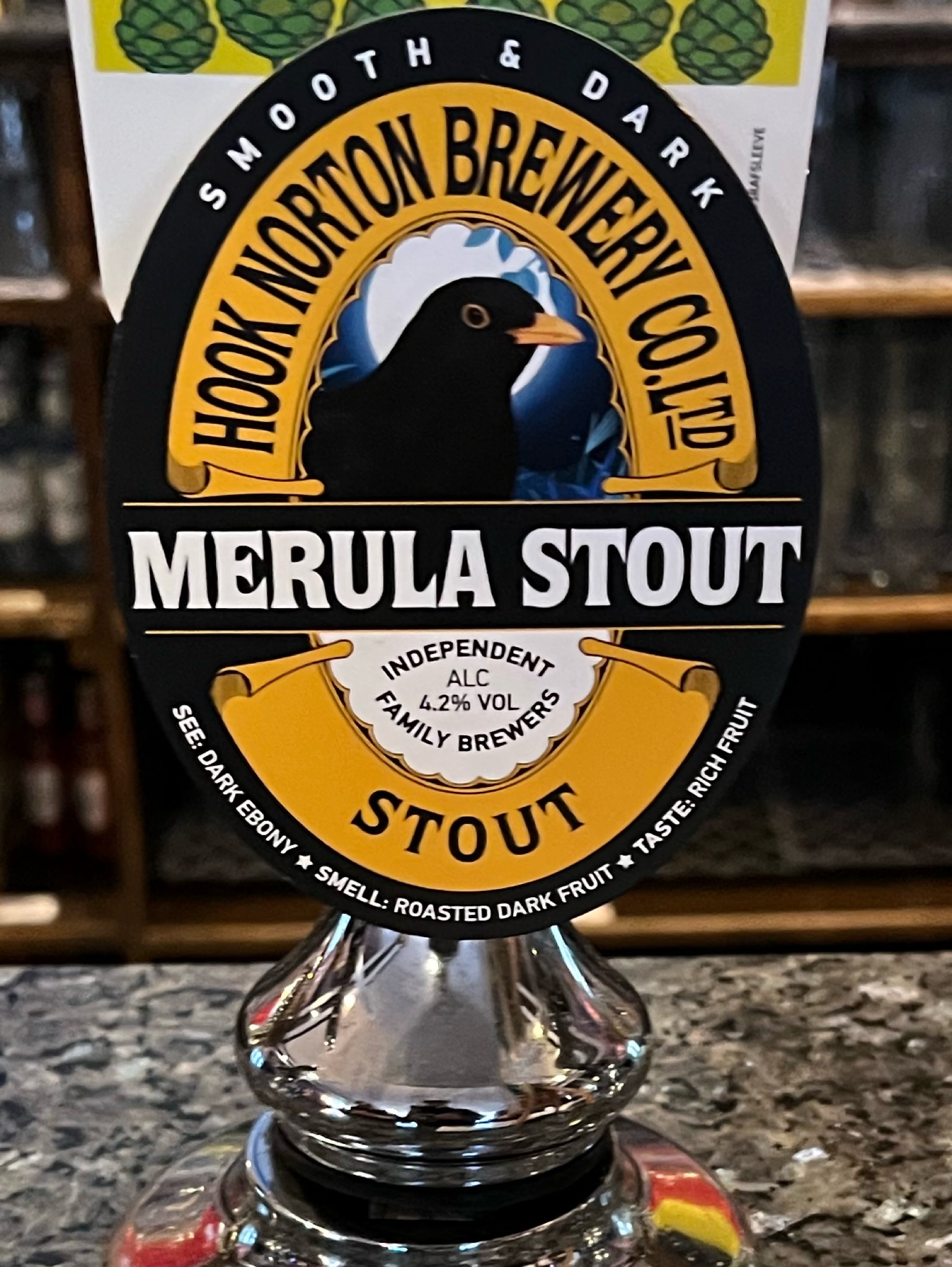 Merula Stout, England