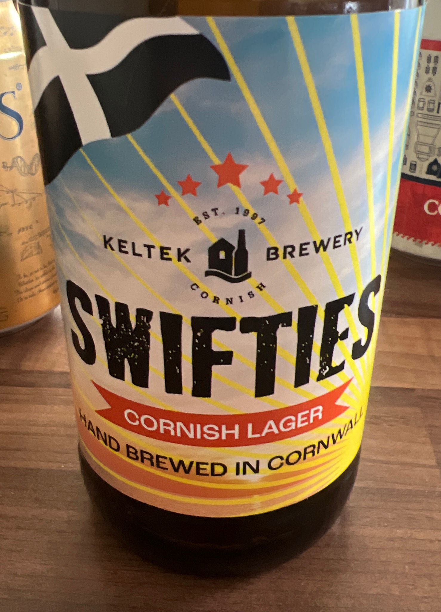 Swifties Cornish Craft Lager, England