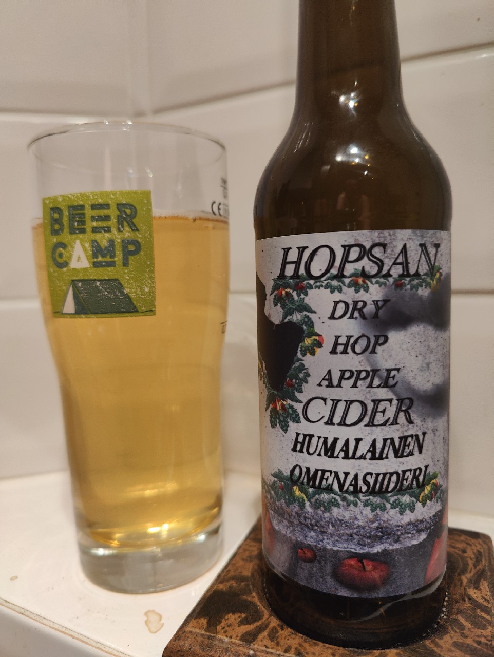 Hopsan Dry Hop Apple Cider, Finland
