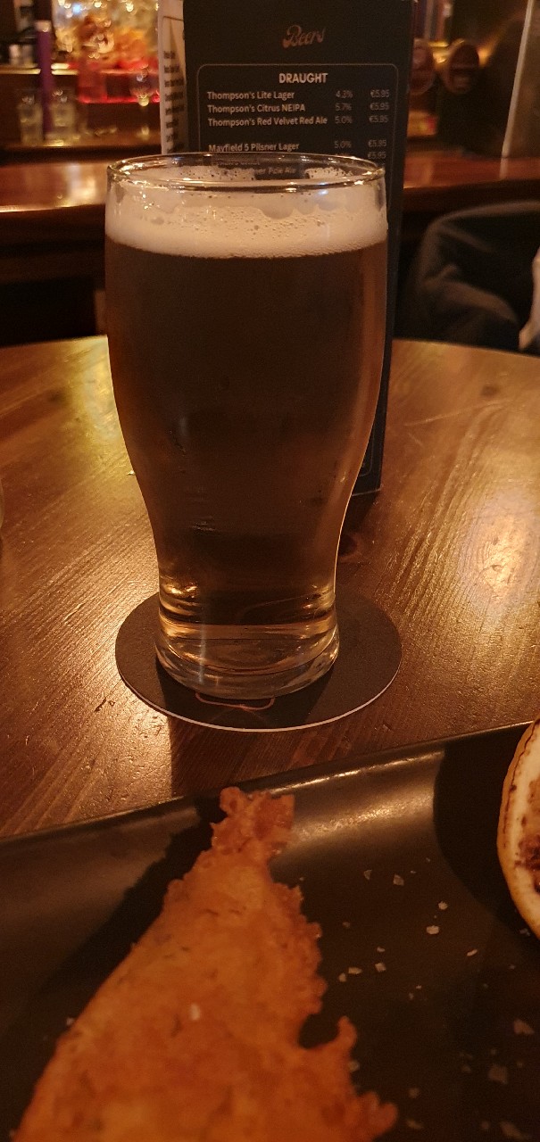 Thompson's lite lager, Thompson's Brewery