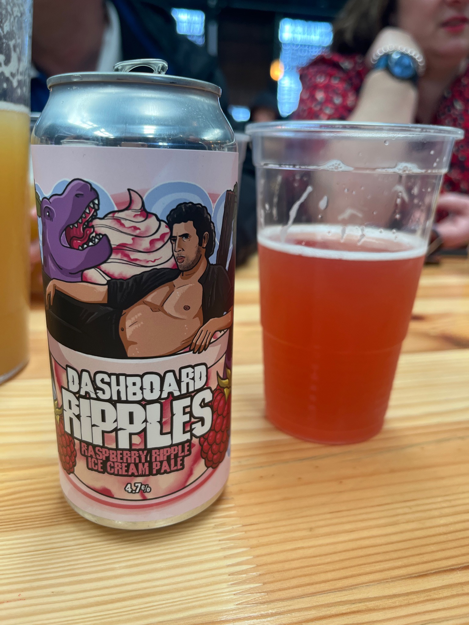 Dashboard Ripples Raspberry Ripple Ice Cream Pale, England