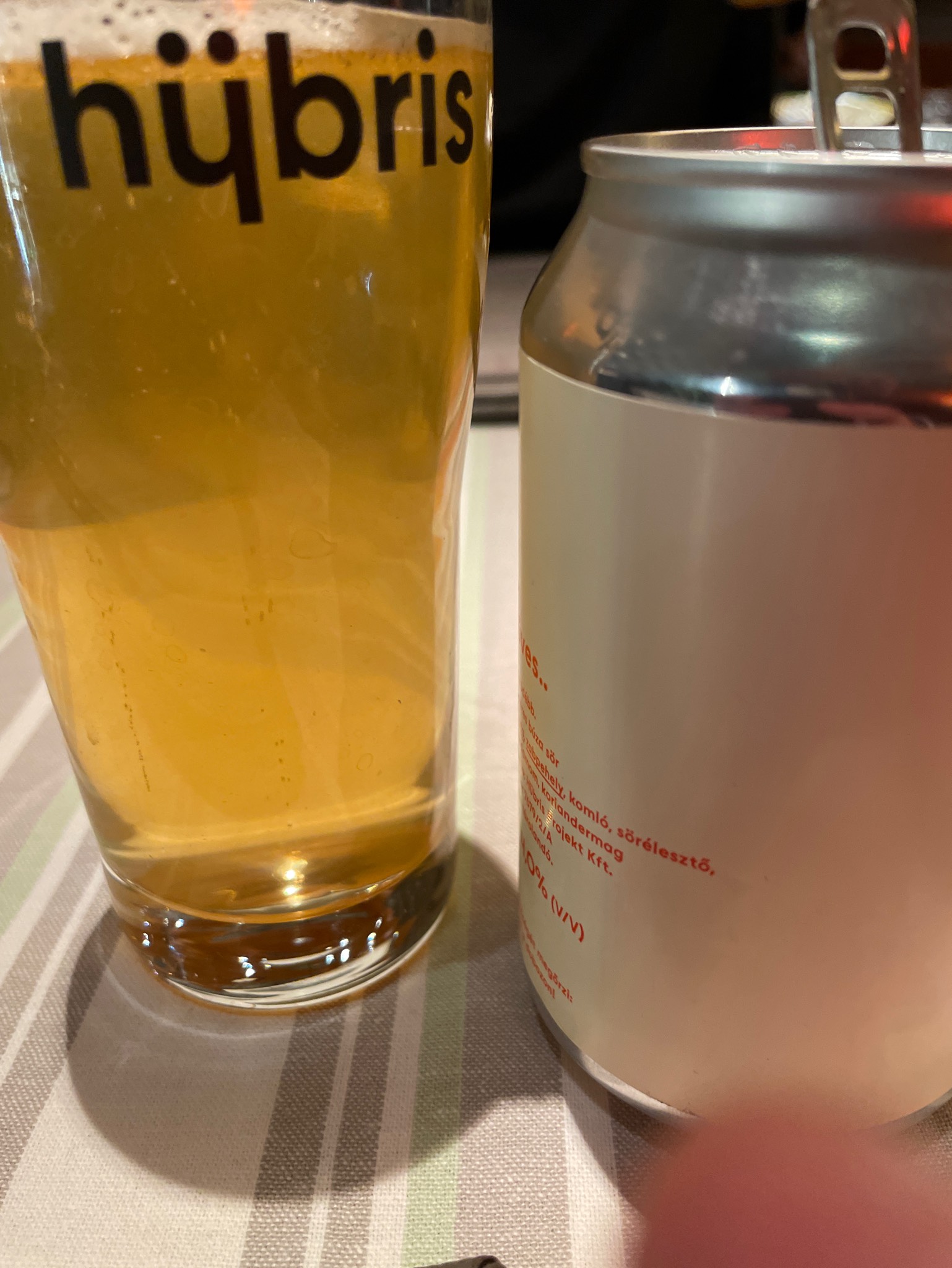 Hübris Hüs Light Lager, Hungary