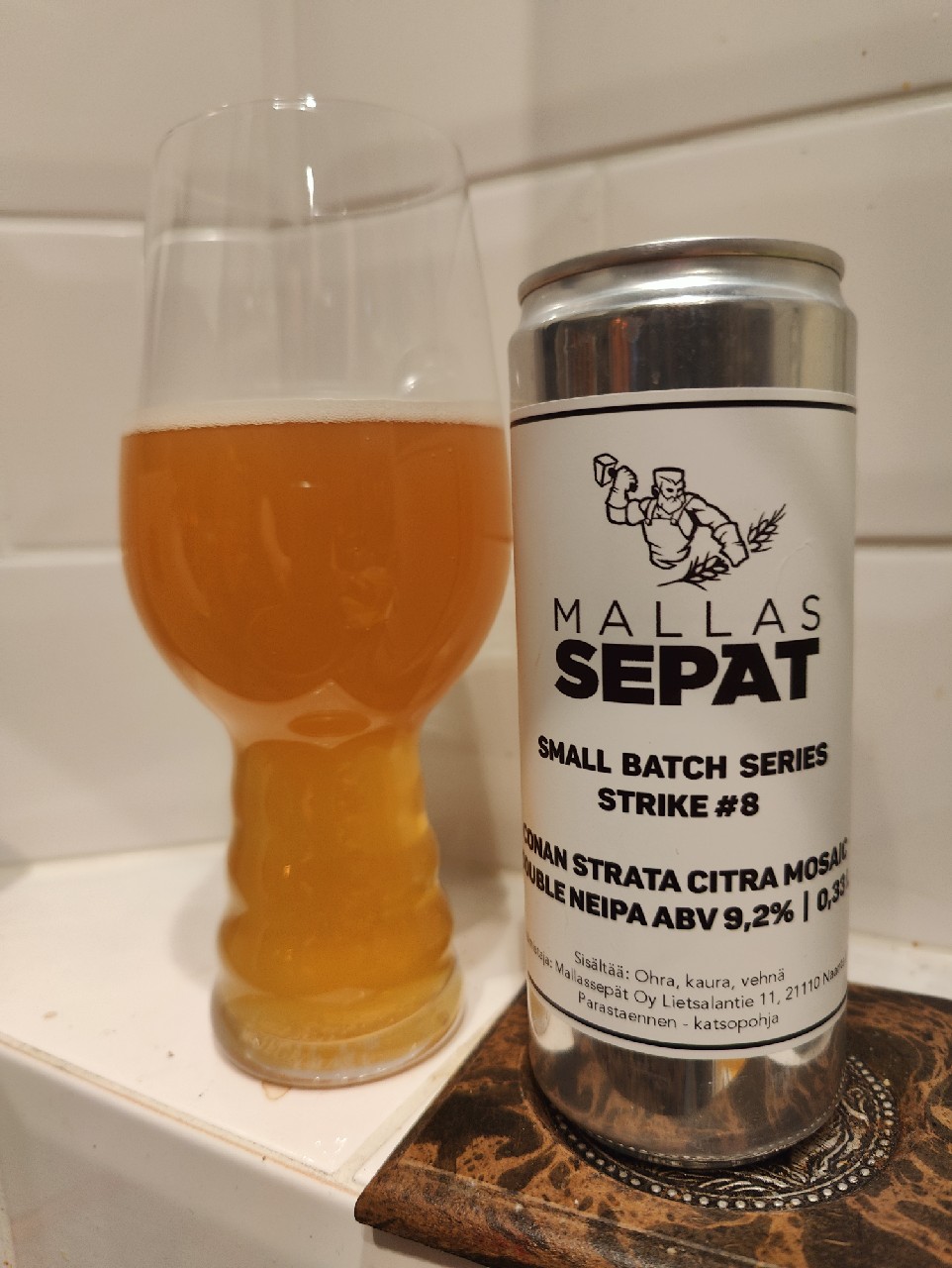 Small Batch Series: Strike #8 - Conan Mosaic Strata Citra Double NEIPA, Finland